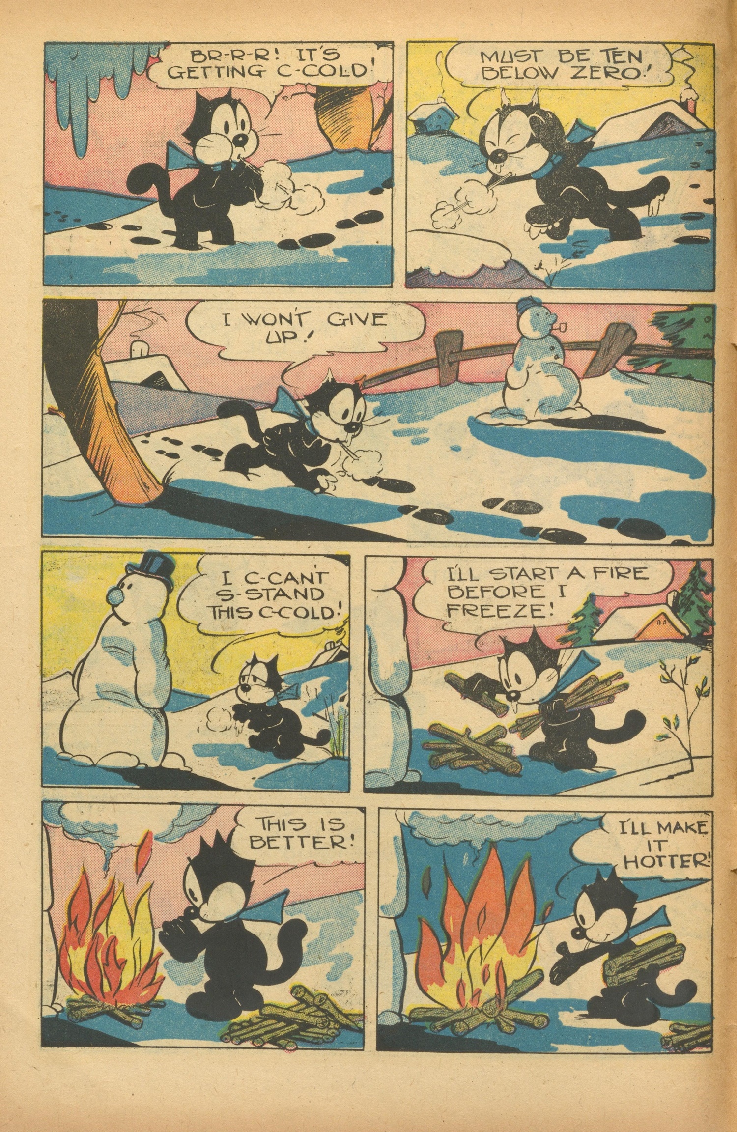 Read online Felix the Cat (1951) comic -  Issue #21 - 6