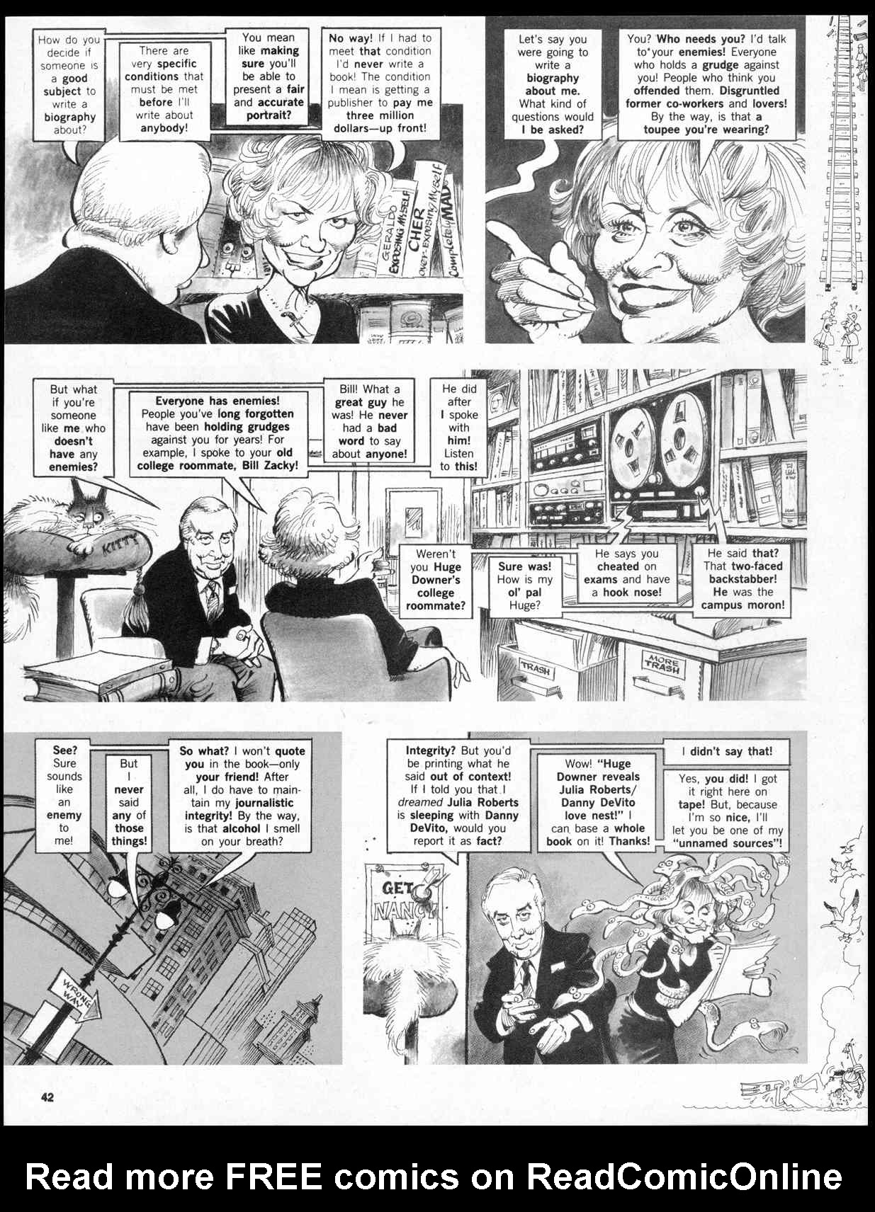 Read online MAD comic -  Issue #310 - 44