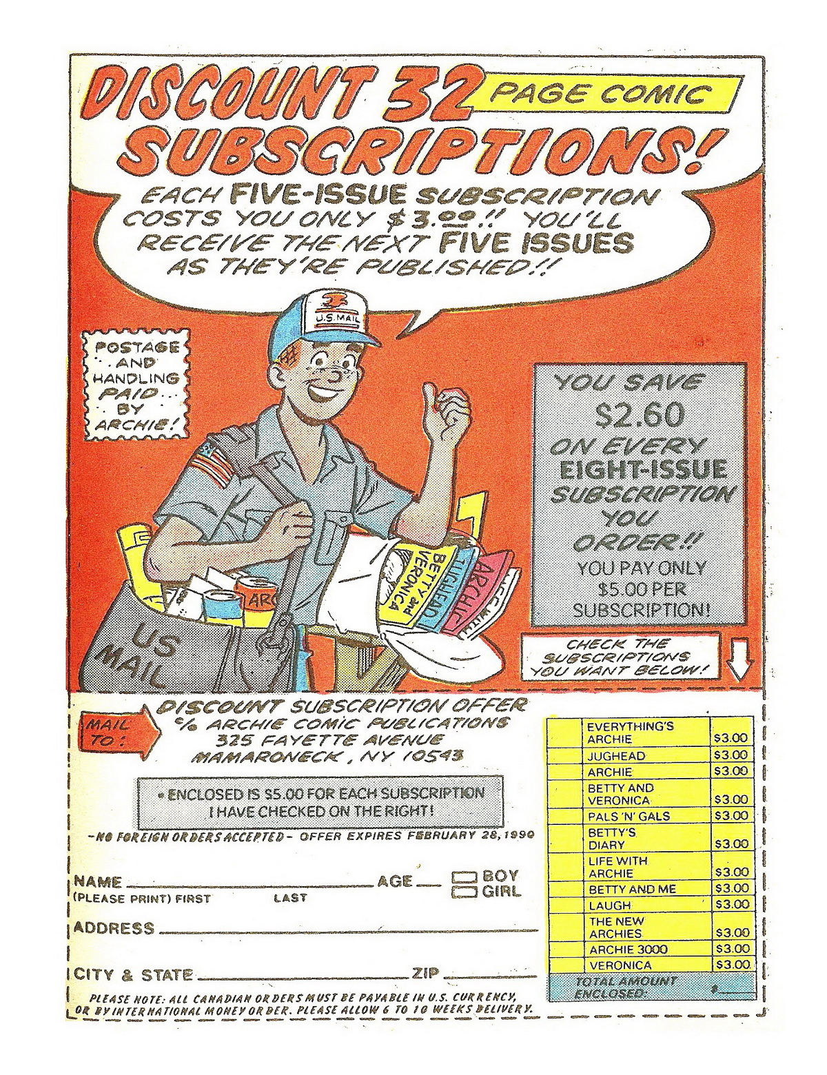 Read online Jughead's Double Digest Magazine comic -  Issue #1 - 184