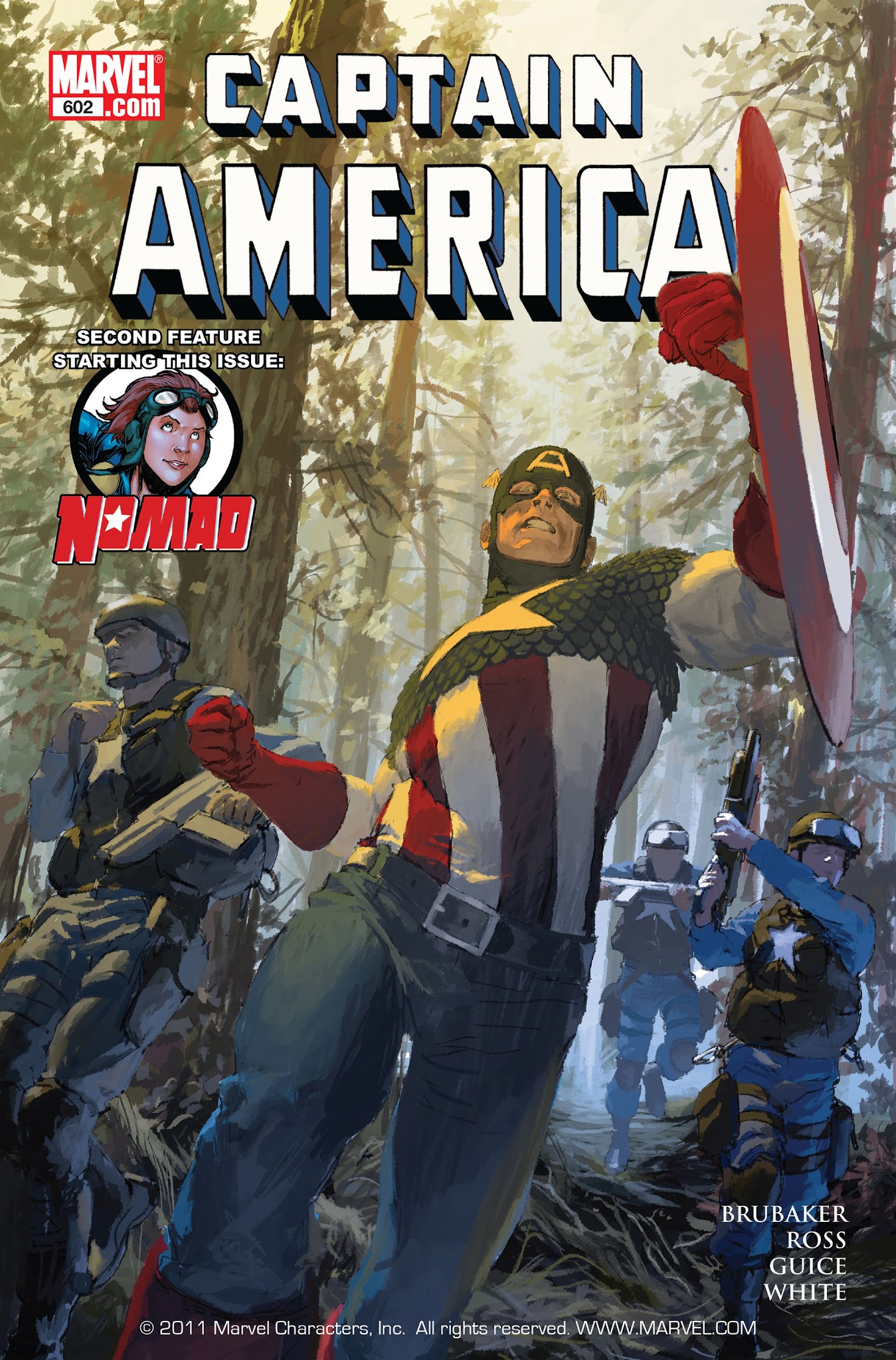 Read online Captain America (1968) comic -  Issue #602 - 1
