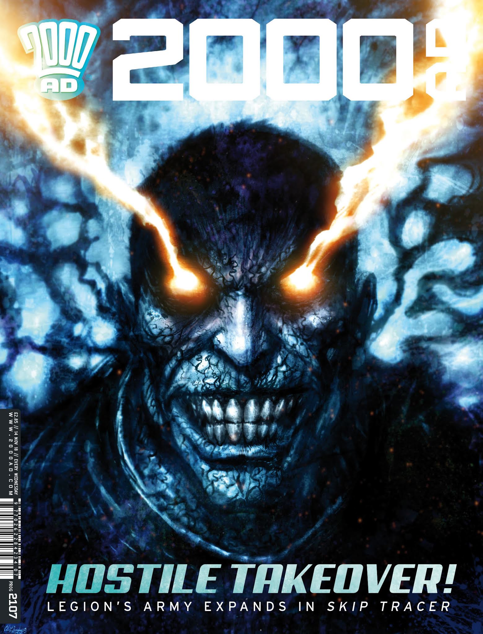 Read online 2000 AD comic -  Issue #2107 - 1