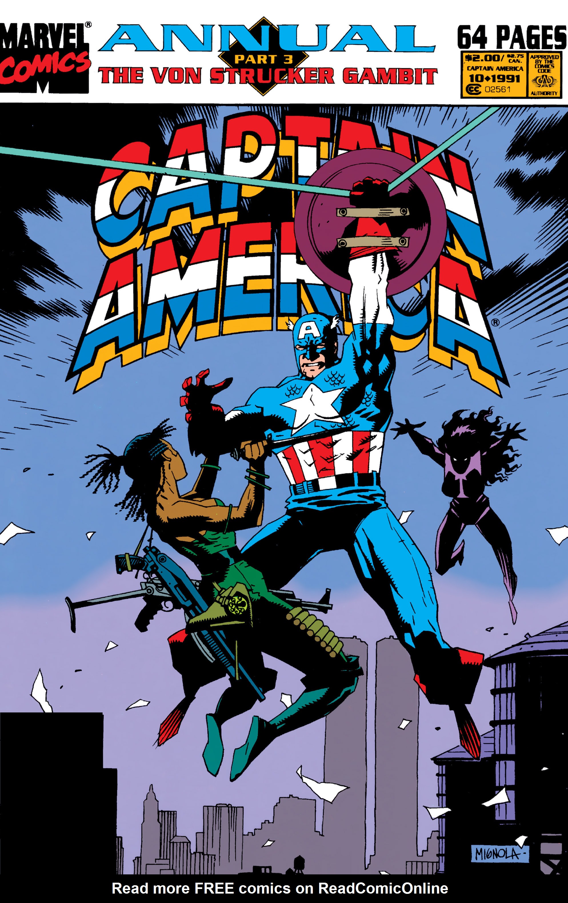 Read online Captain America (1968) comic -  Issue # _Annual 10 - 1