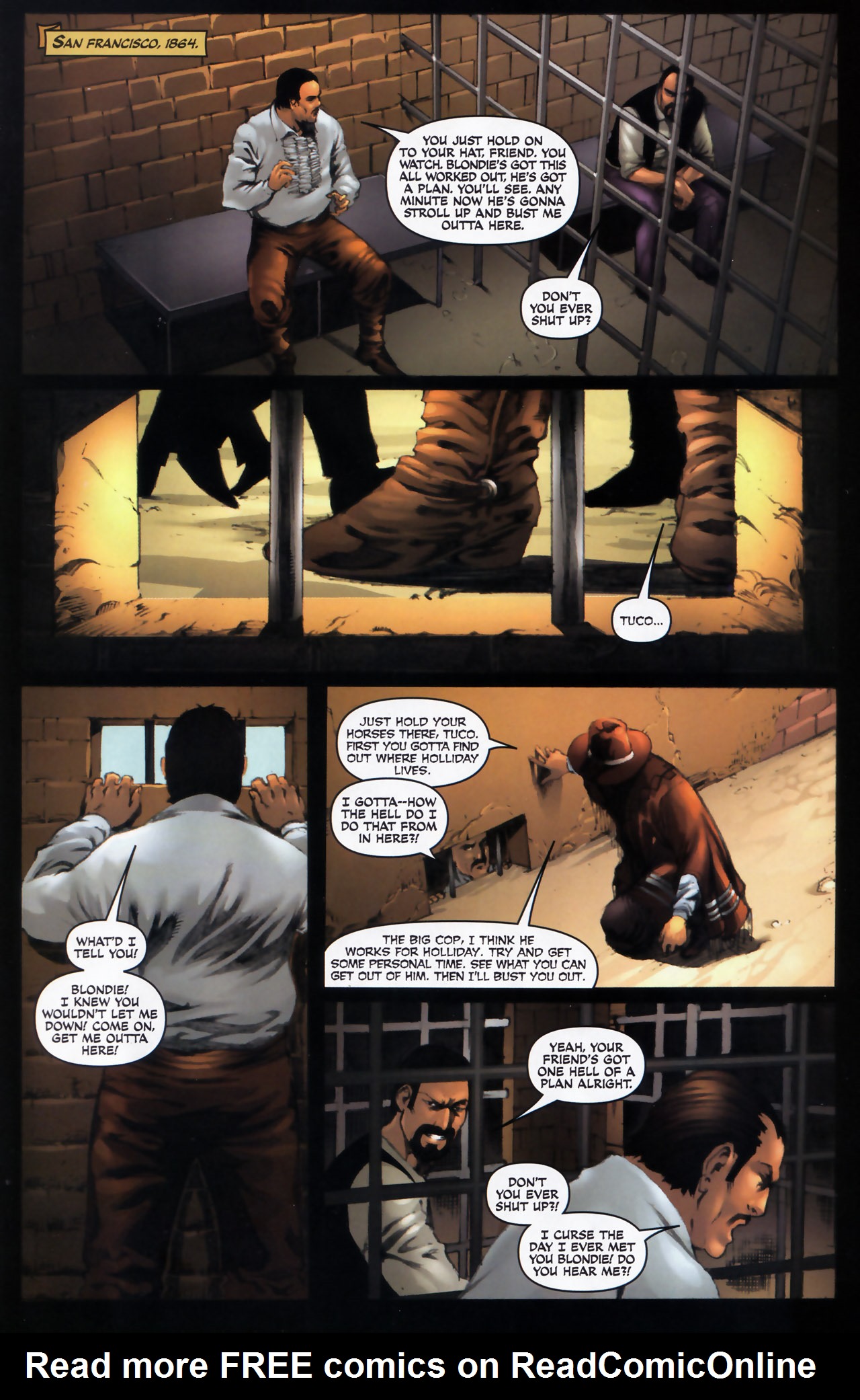 Read online The Man with No Name comic -  Issue #9 - 23