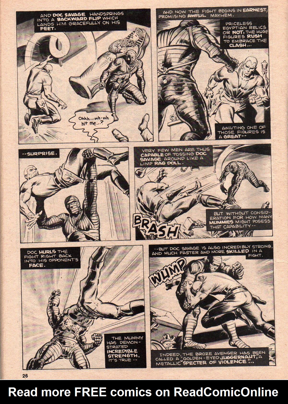 Read online Doc Savage (1975) comic -  Issue #6 - 26