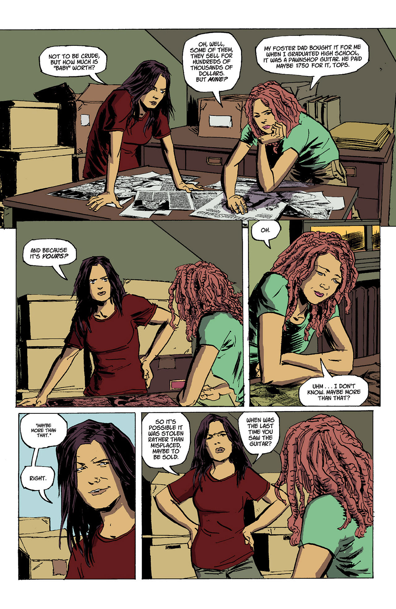 Read online Stumptown (2012) comic -  Issue #1 - 12