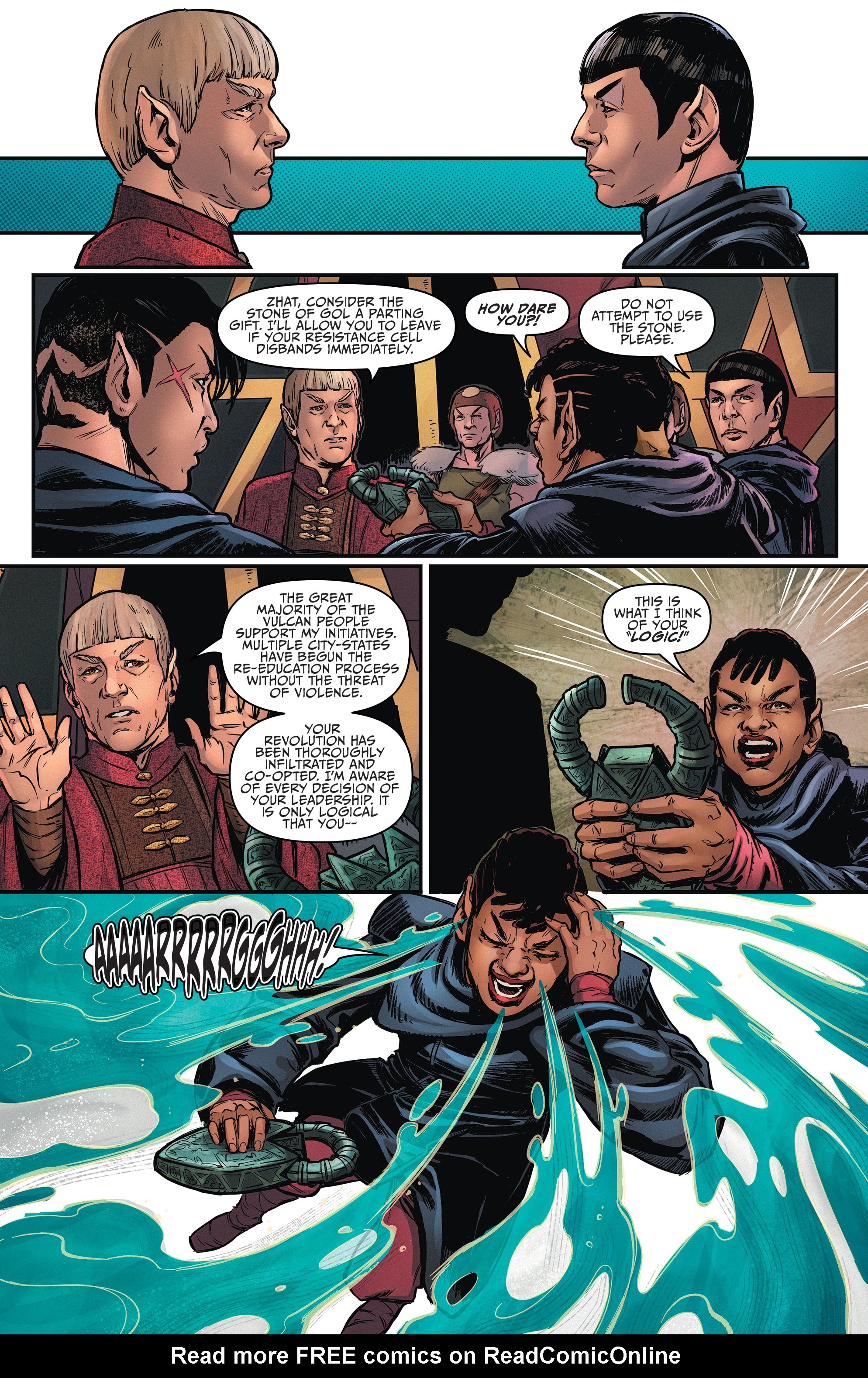 Read online Star Trek: Year Five comic -  Issue #20 - 21