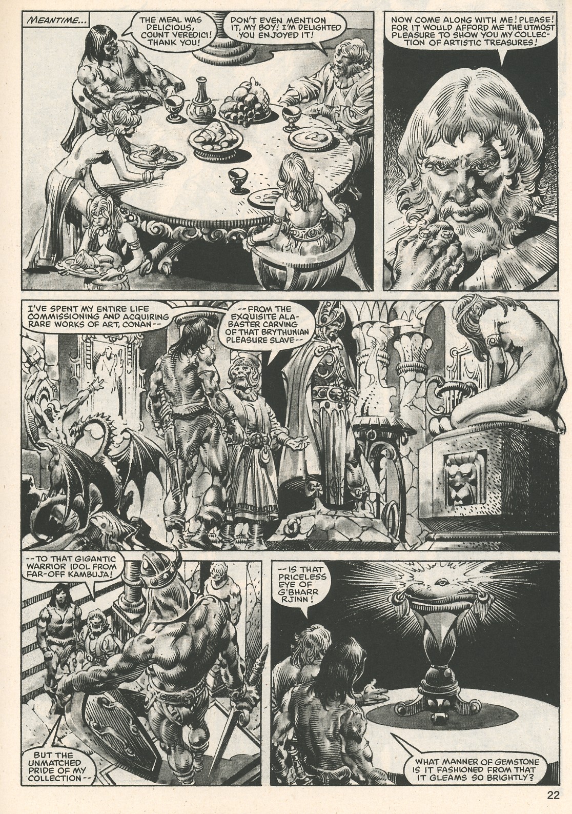 Read online The Savage Sword Of Conan comic -  Issue #107 - 22