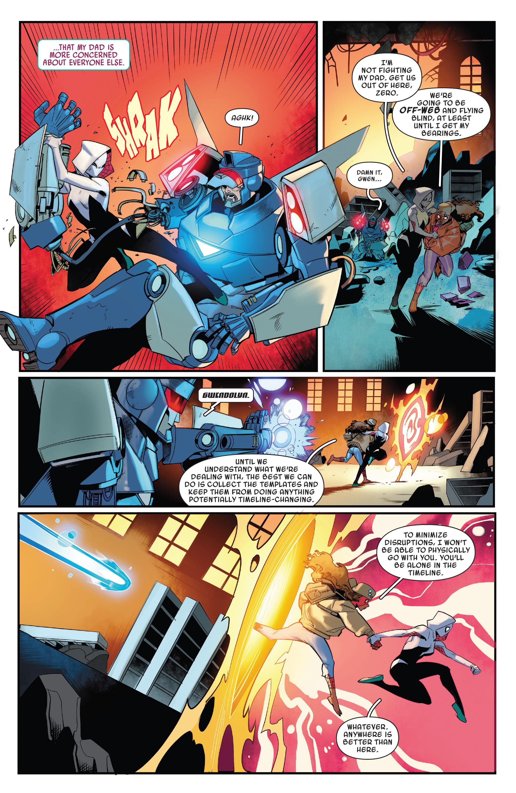 Read online Spider-Gwen: Gwenverse comic -  Issue #1 - 24