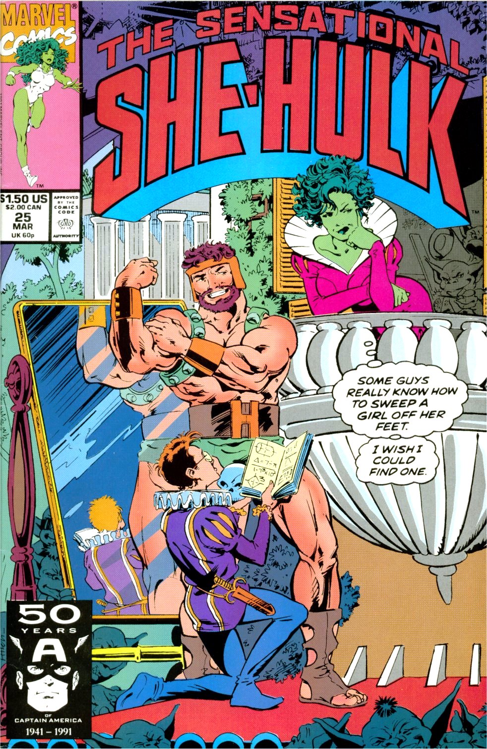 Read online The Sensational She-Hulk comic -  Issue #25 - 1