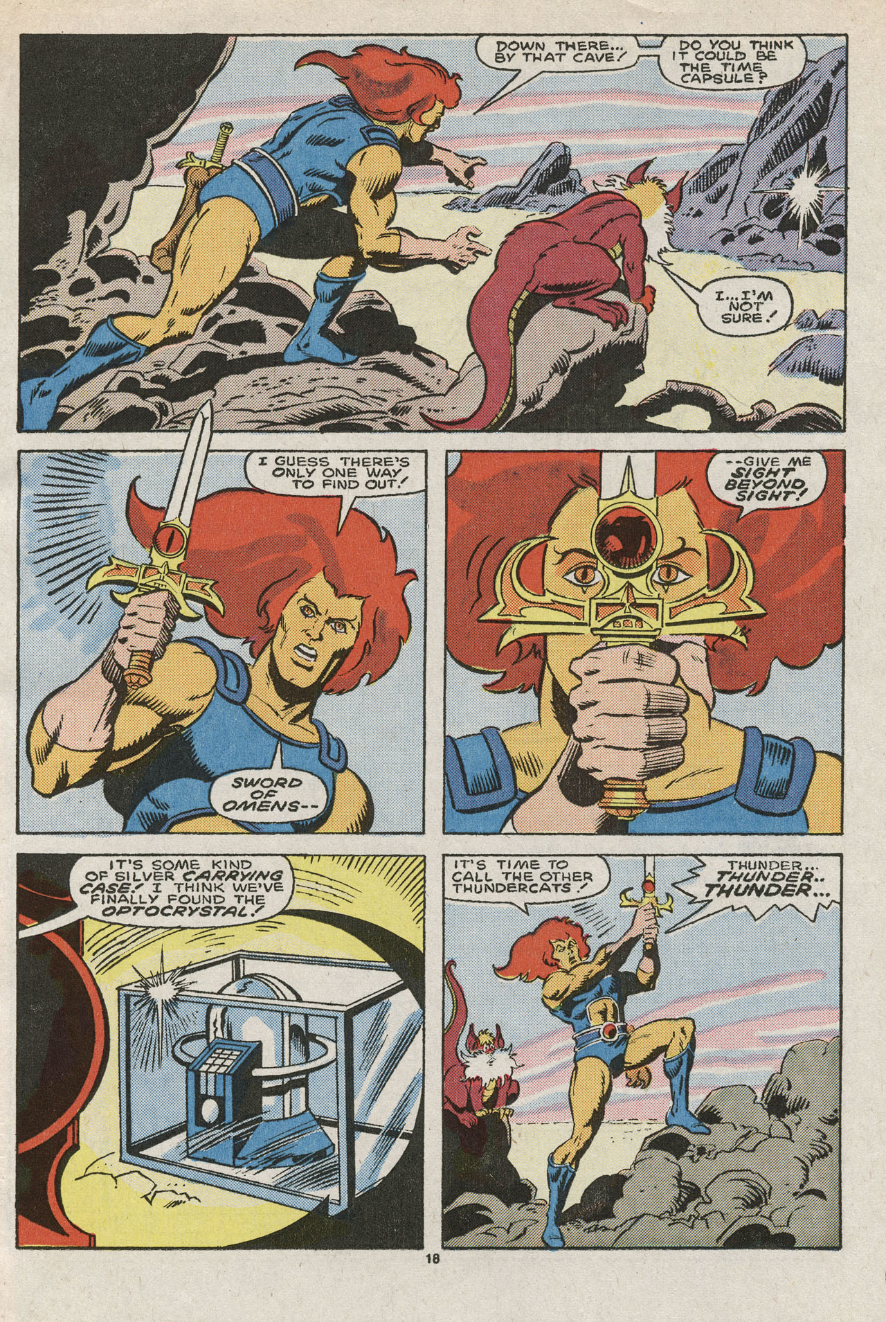 Read online ThunderCats (1985) comic -  Issue #15 - 26