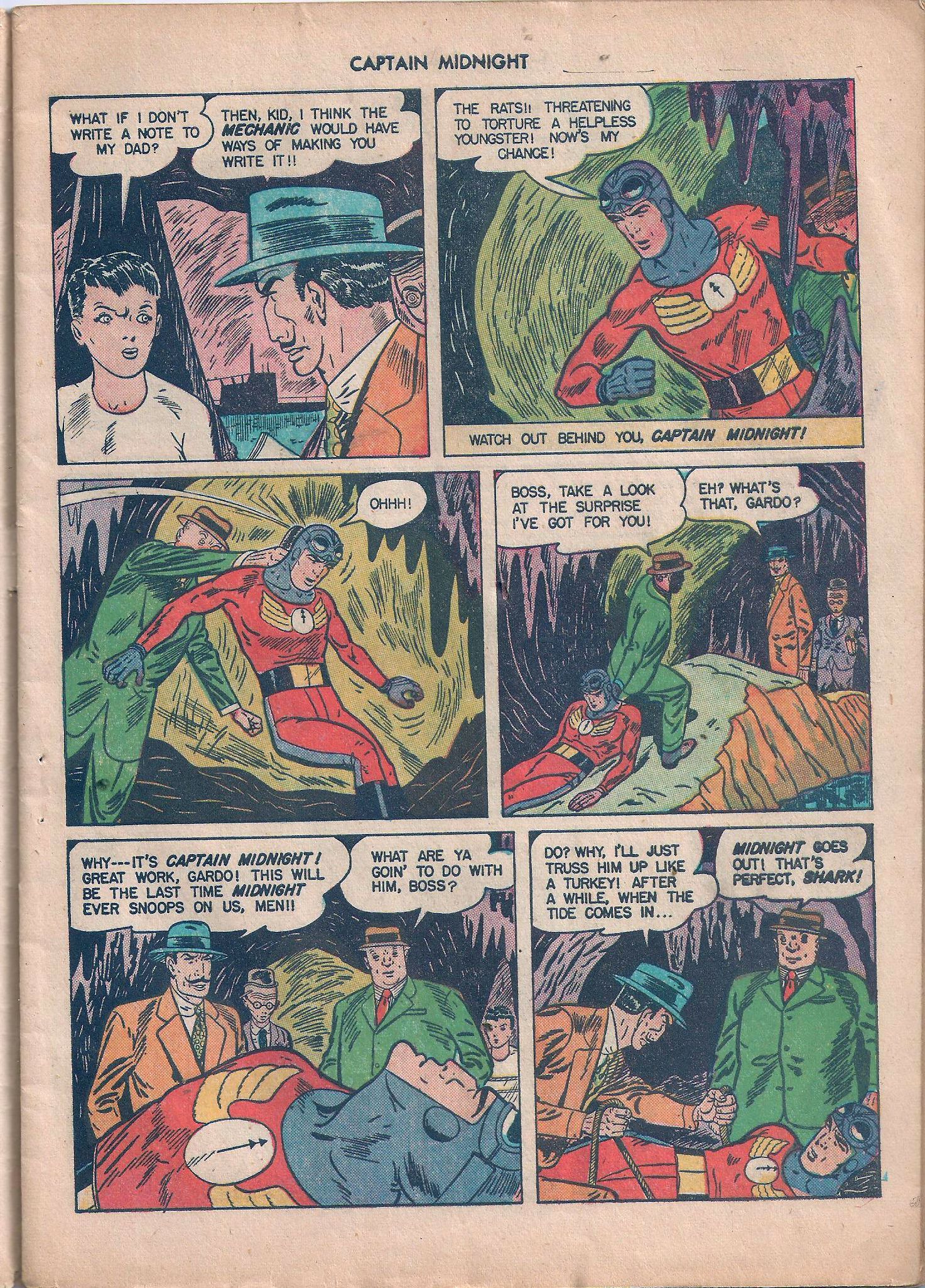 Read online Captain Midnight (1942) comic -  Issue #44 - 9