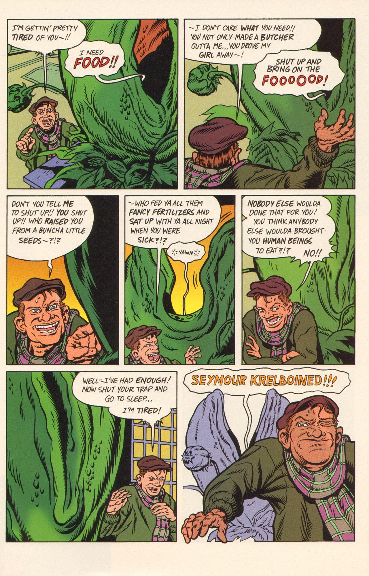 Read online Welcome to the Little Shop of Horrors comic -  Issue #3 - 9