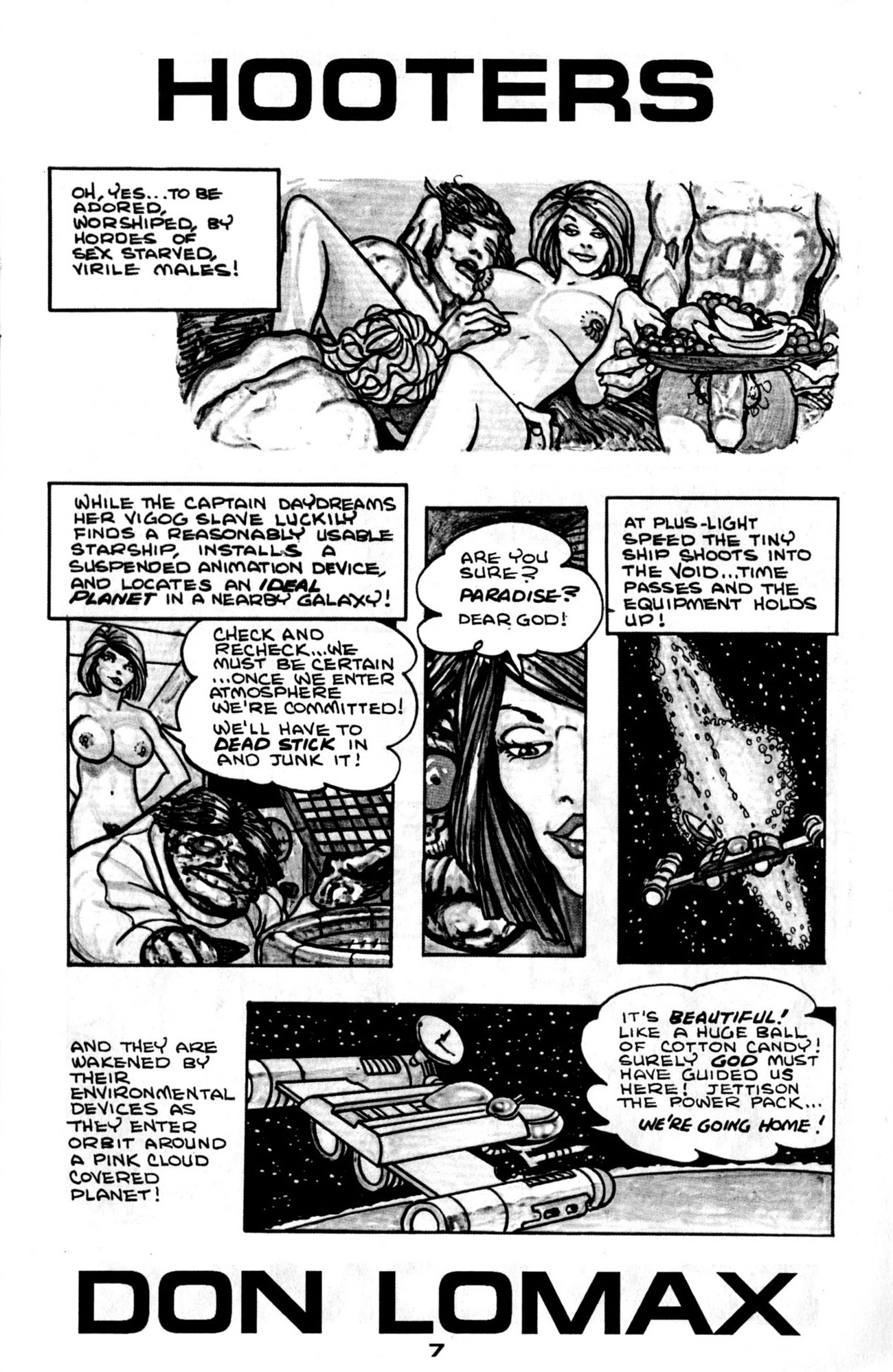 Read online Hooters comic -  Issue #1 - 9
