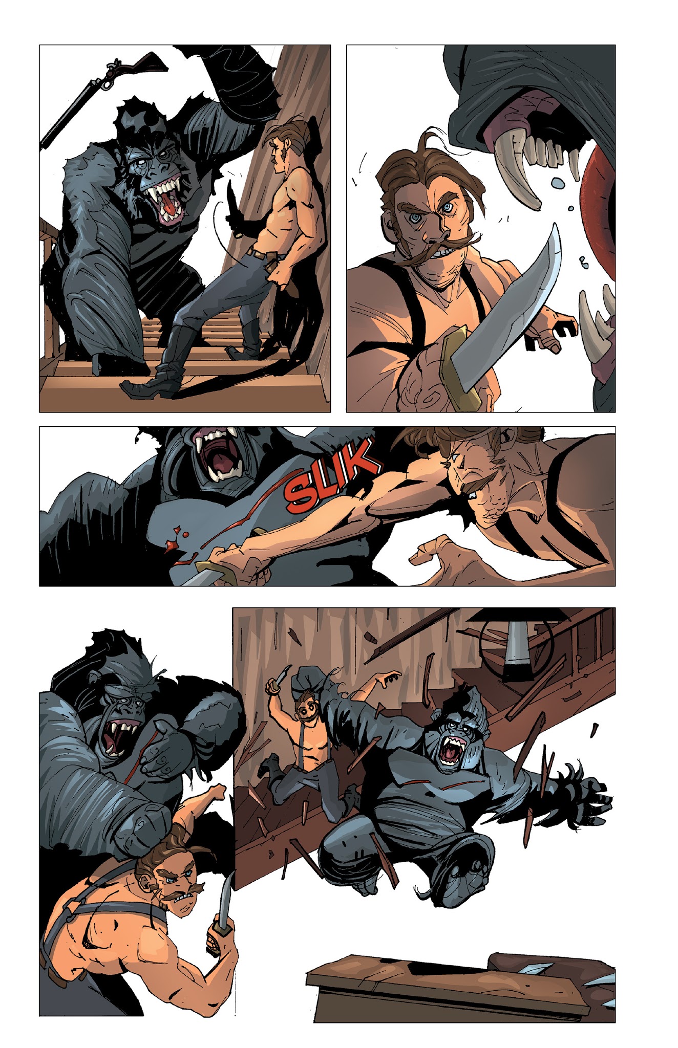 Read online Six-Gun Gorilla: Long Days of Vengeance comic -  Issue #4 - 14