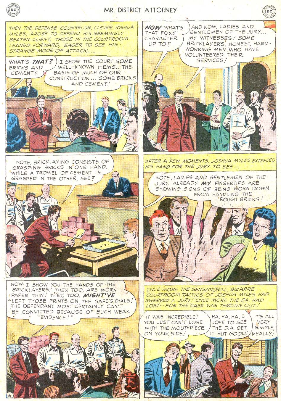 Read online Mr. District Attorney comic -  Issue #15 - 44