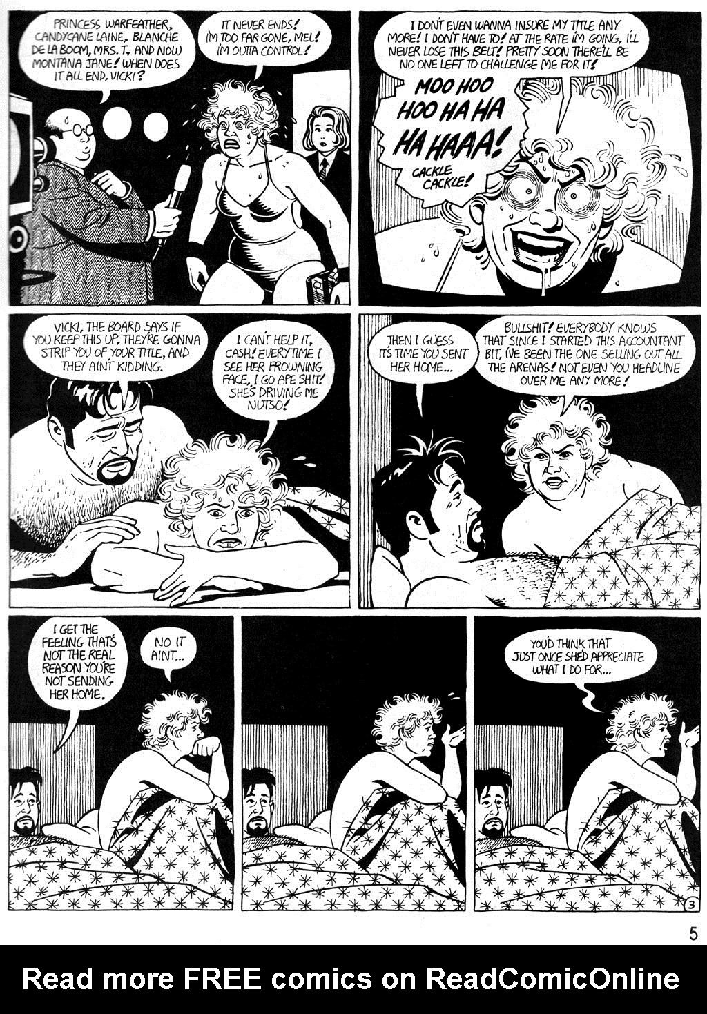 Read online Love and Rockets (1982) comic -  Issue #27 - 7