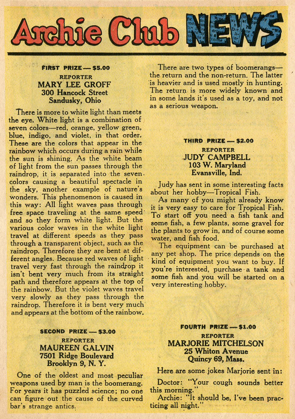 Read online Pep Comics comic -  Issue #144 - 26