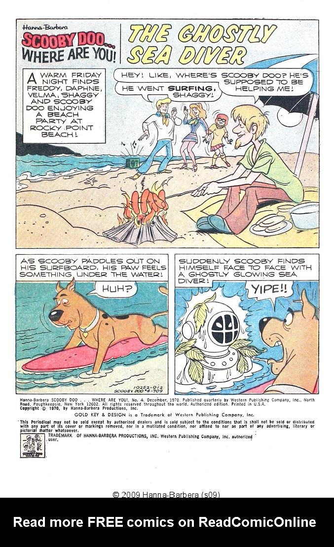 Read online Scooby-Doo... Where Are You! (1970) comic -  Issue #4 - 3