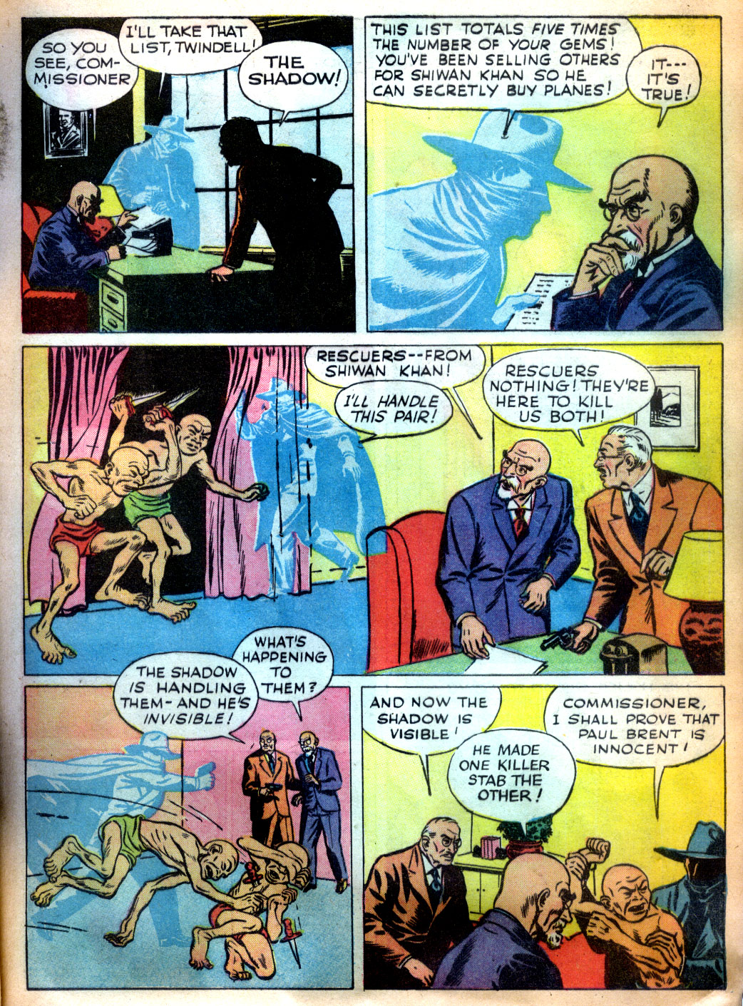 Read online Shadow Comics comic -  Issue #16 - 15