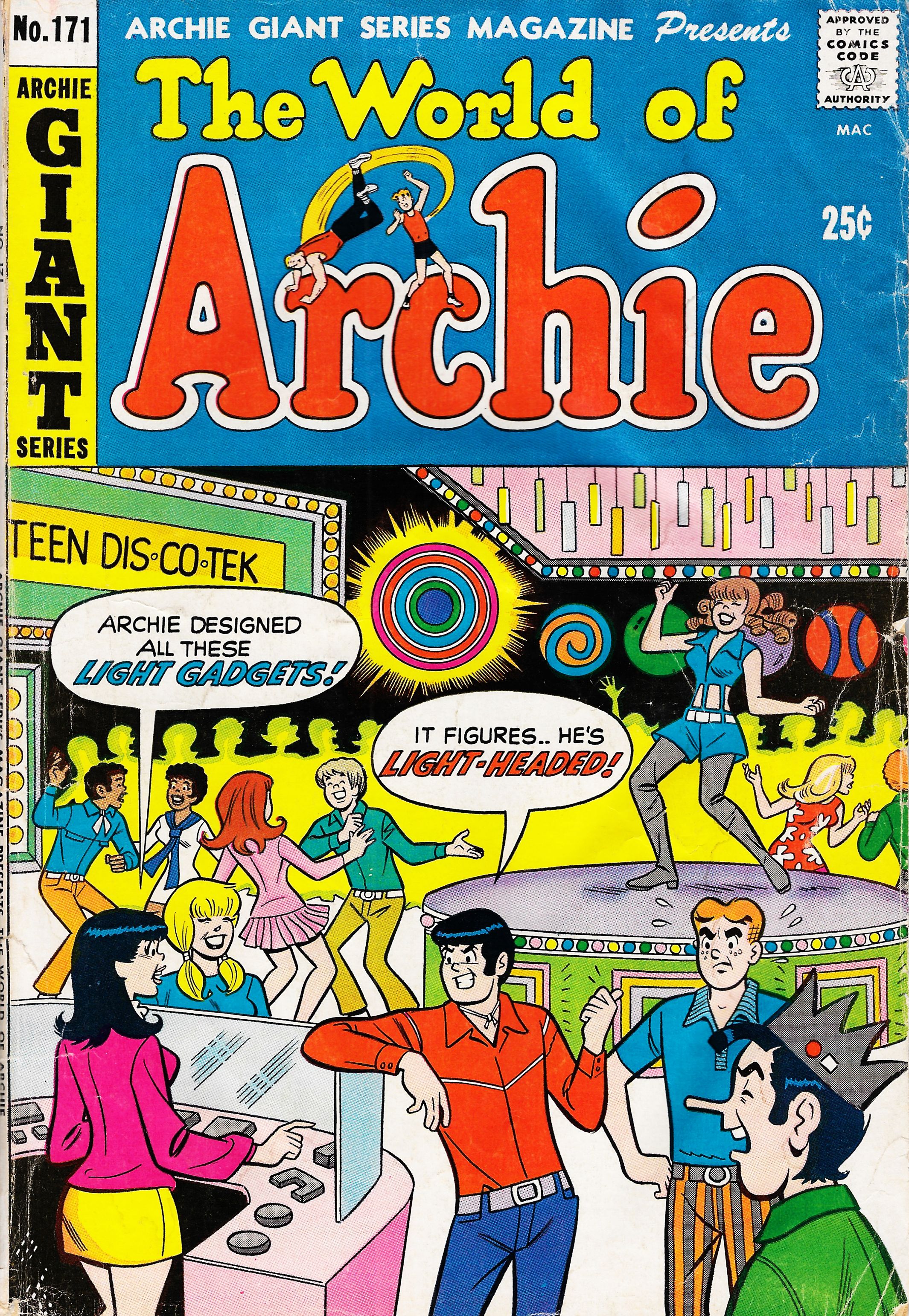 Read online Archie Giant Series Magazine comic -  Issue #171 - 1