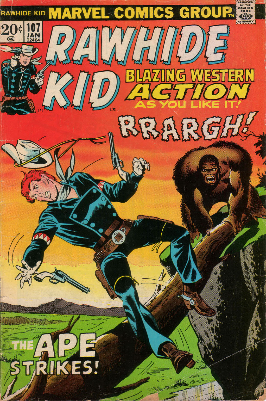 Read online The Rawhide Kid comic -  Issue #107 - 1