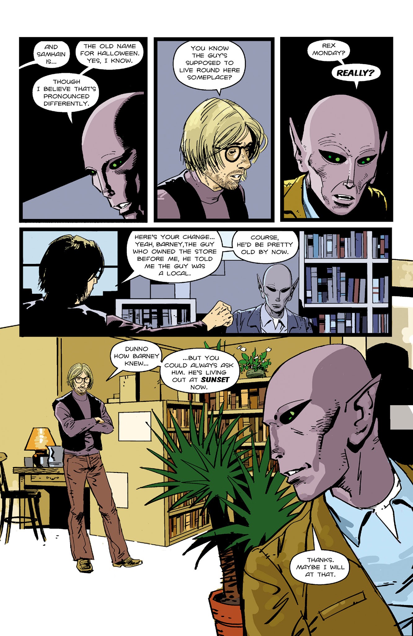 Read online Resident Alien: The Sam Hain Mystery comic -  Issue #1 - 9