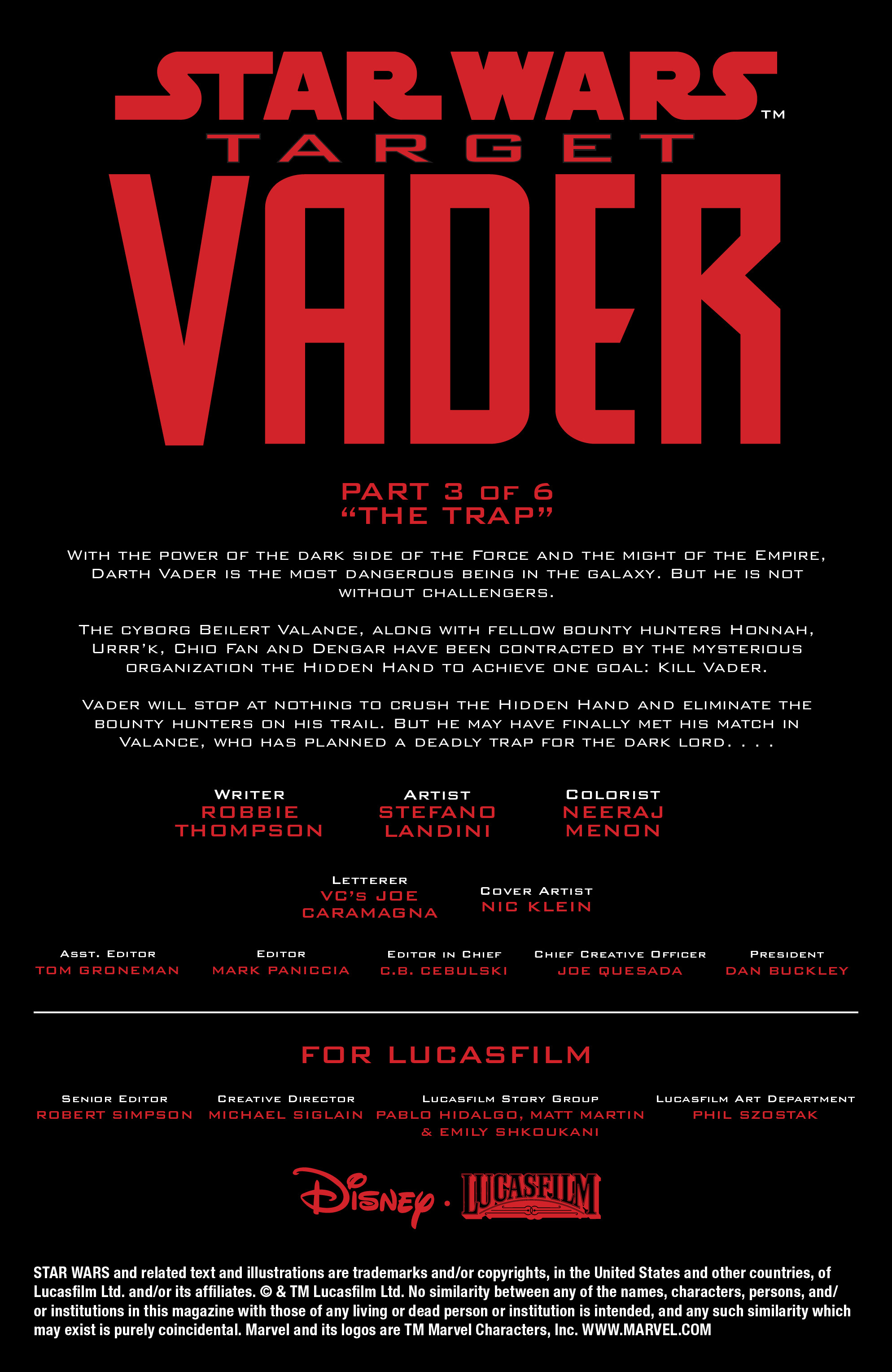 Read online Star Wars: Target Vader comic -  Issue #3 - 6