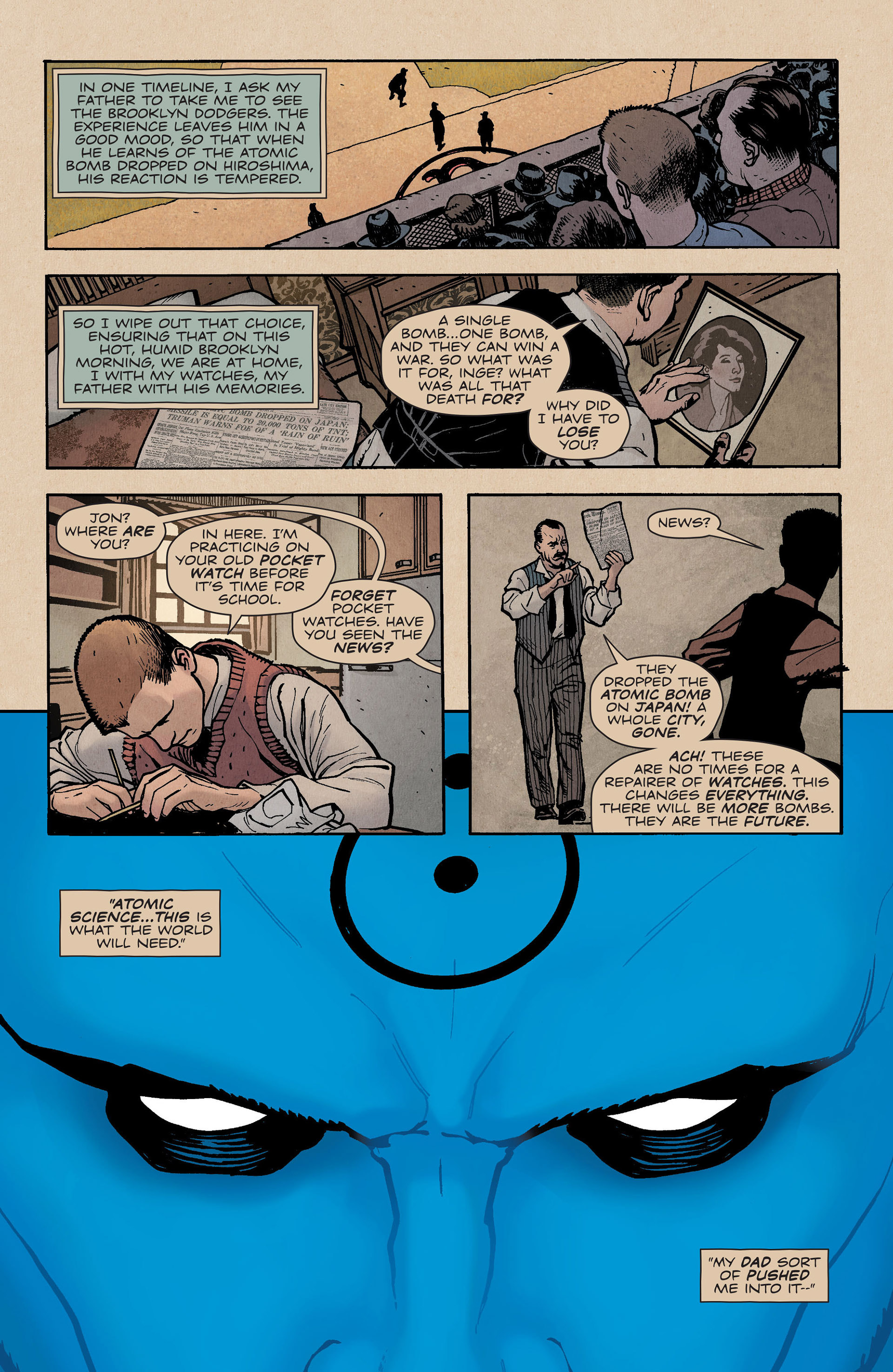 Read online Before Watchmen: Dr. Manhattan comic -  Issue #3 - 21