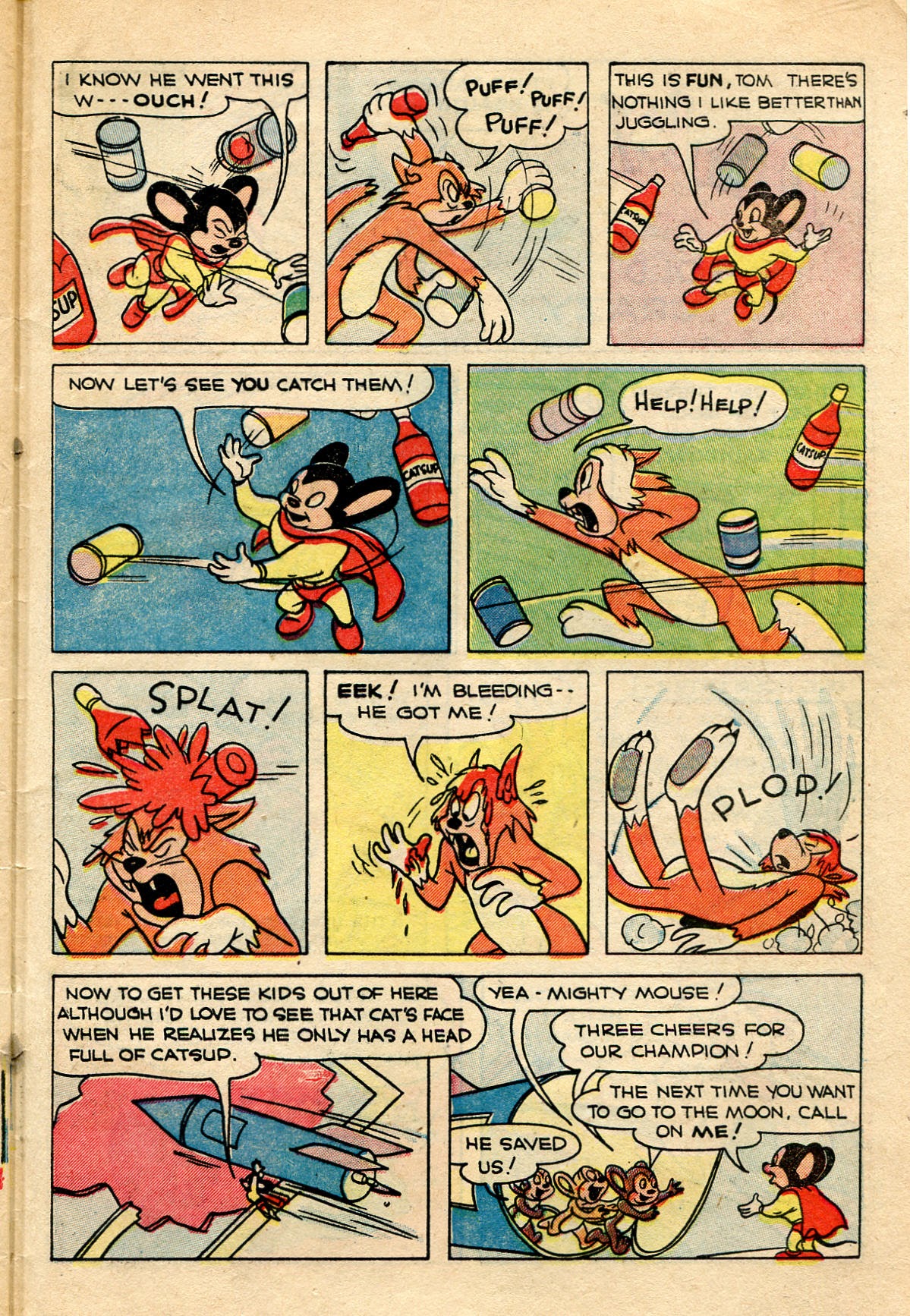 Read online Paul Terry's Mighty Mouse Comics comic -  Issue #18 - 33
