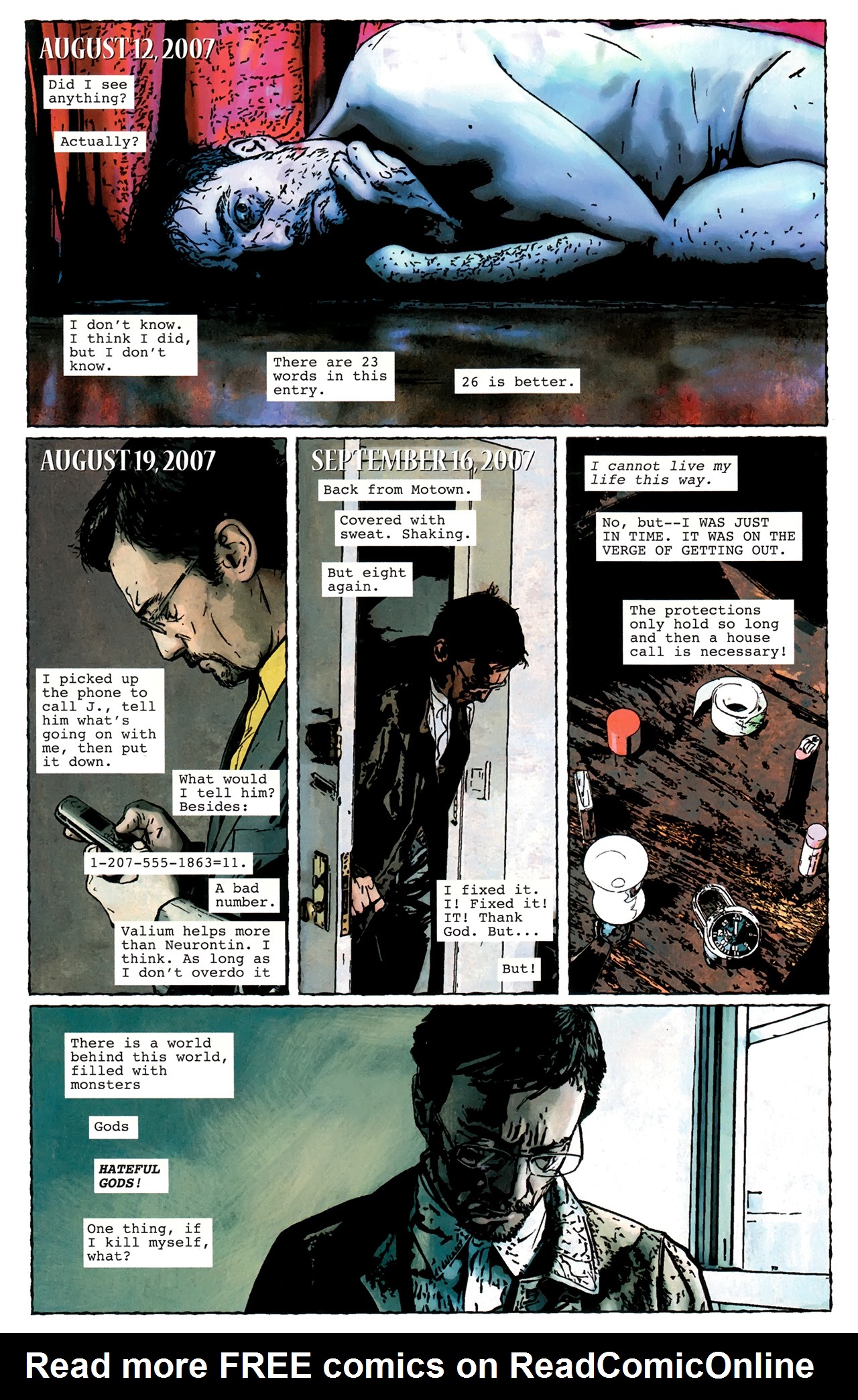 Read online Stephen King's N. comic -  Issue #3 - 15