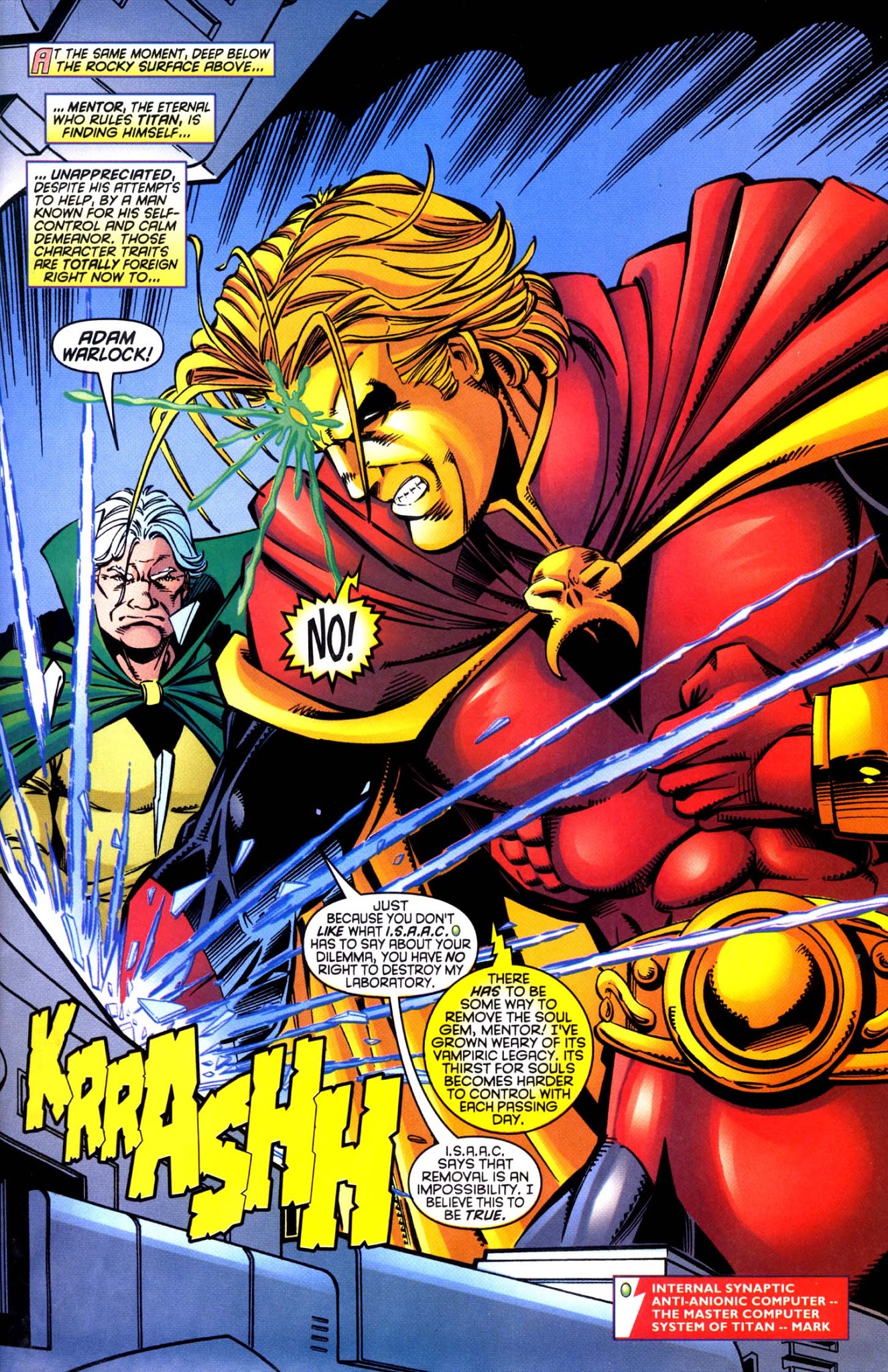 Read online Warlock (1998) comic -  Issue #1 - 4