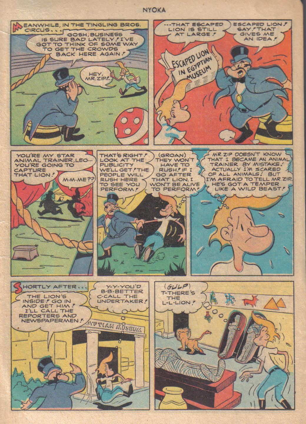 Read online Nyoka the Jungle Girl (1945) comic -  Issue #22 - 14