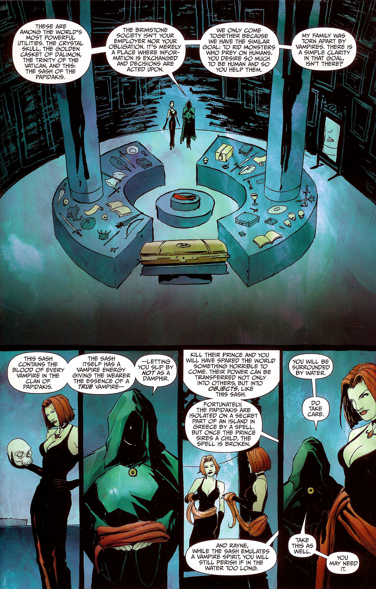 Read online BloodRayne: Seeds of Sin comic -  Issue # Full - 8