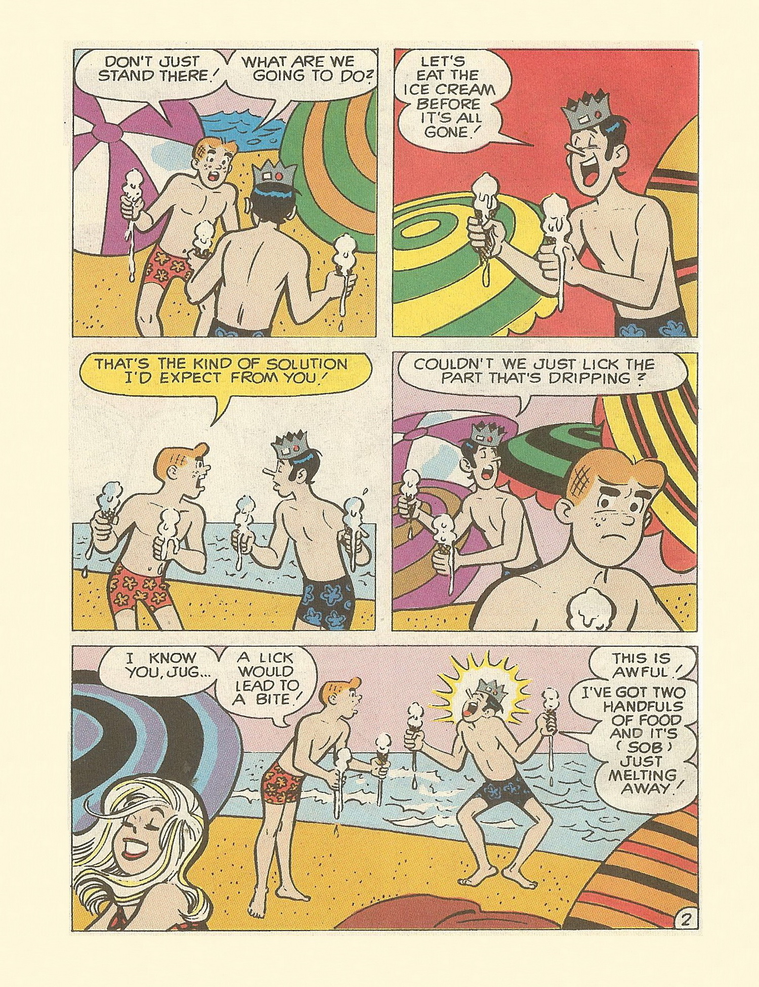 Read online Betty and Veronica Digest Magazine comic -  Issue #57 - 36