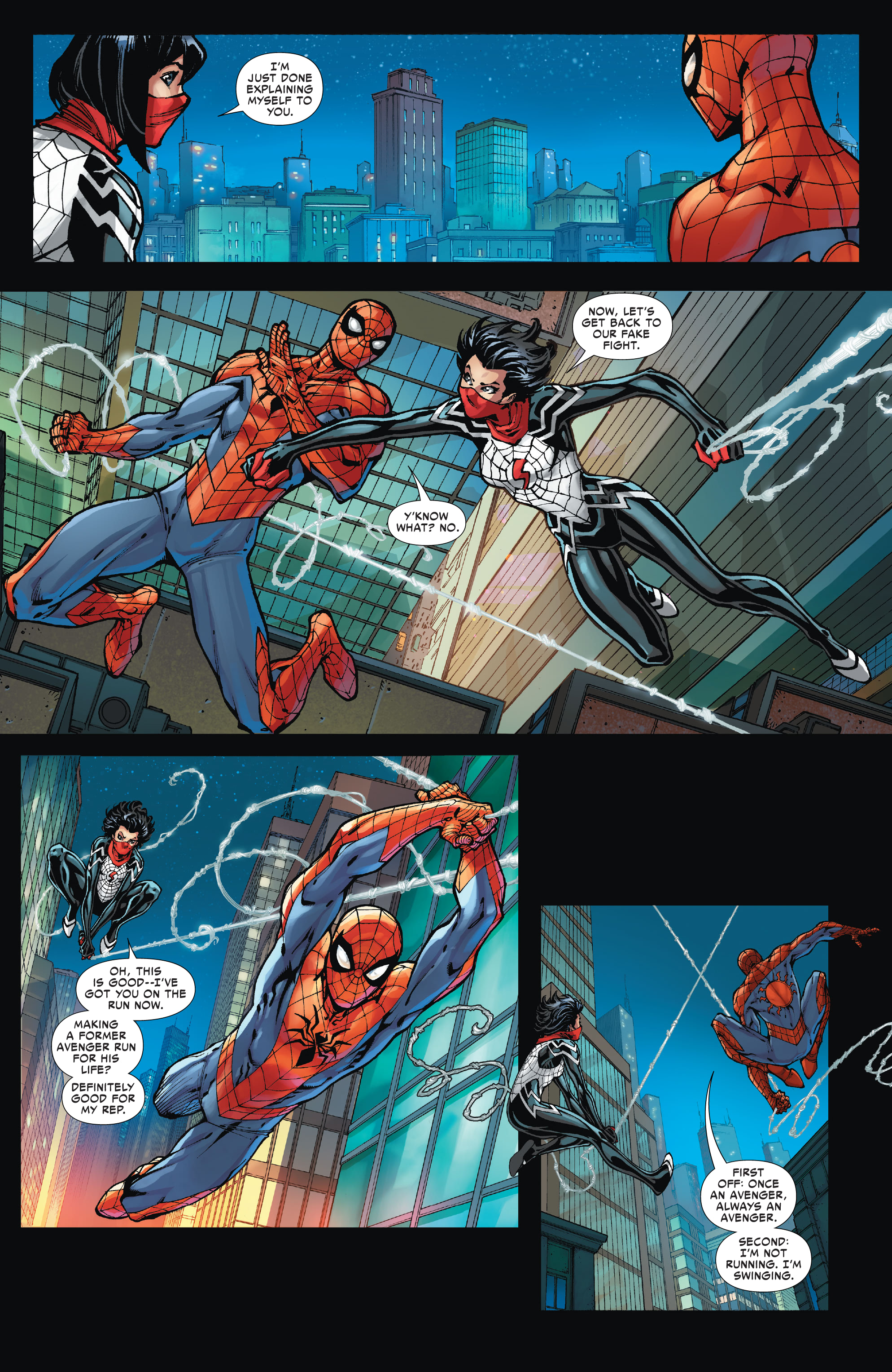 Read online Silk: Out of the Spider-Verse comic -  Issue # TPB 2 (Part 2) - 23