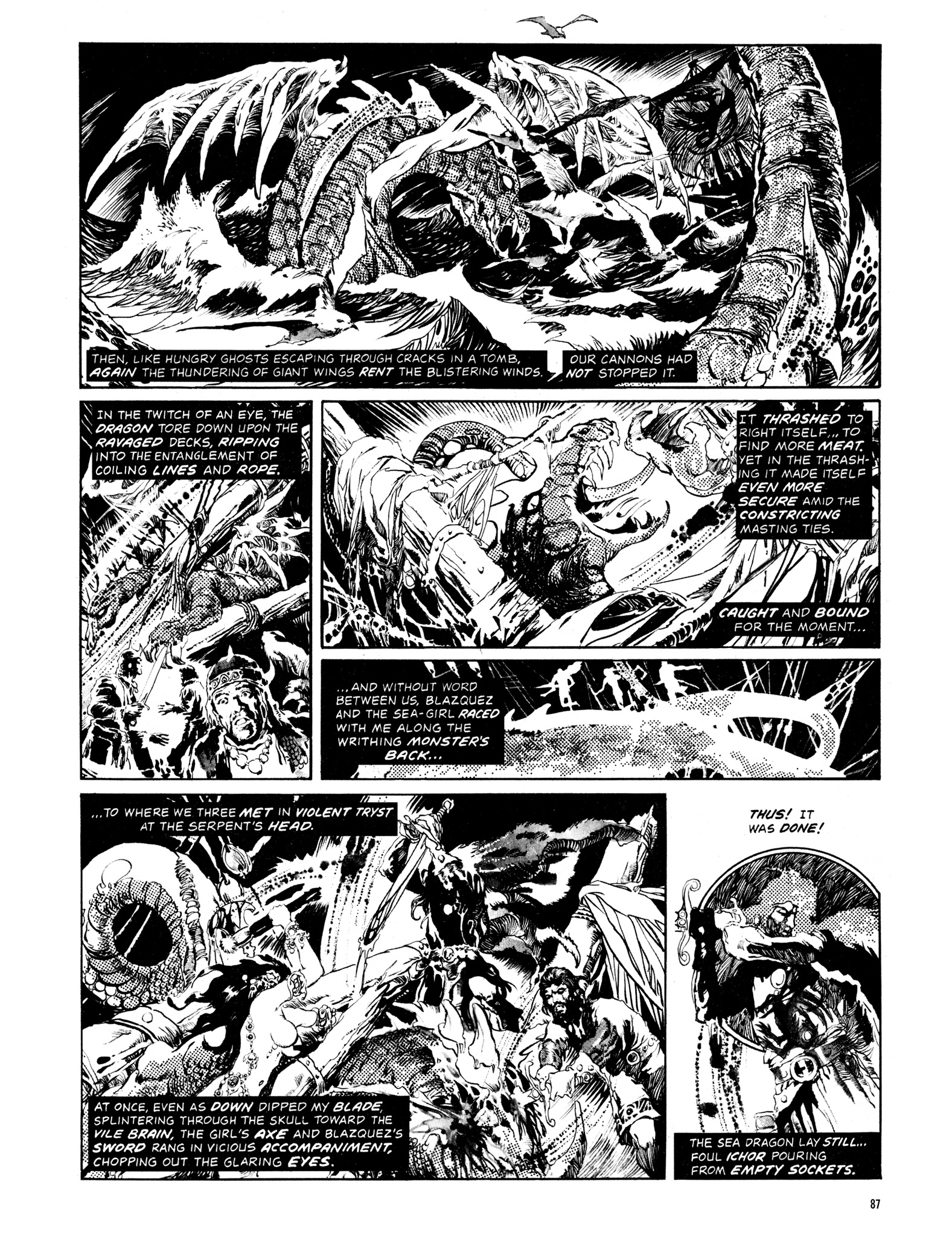 Read online Eerie Archives comic -  Issue # TPB 14 - 88