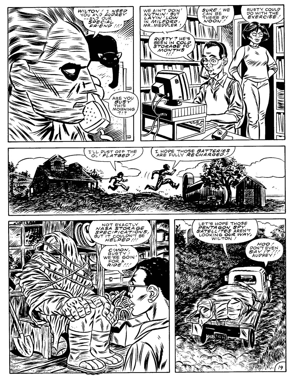 Read online Don Simpson's Bizarre Heroes comic -  Issue #2 - 21