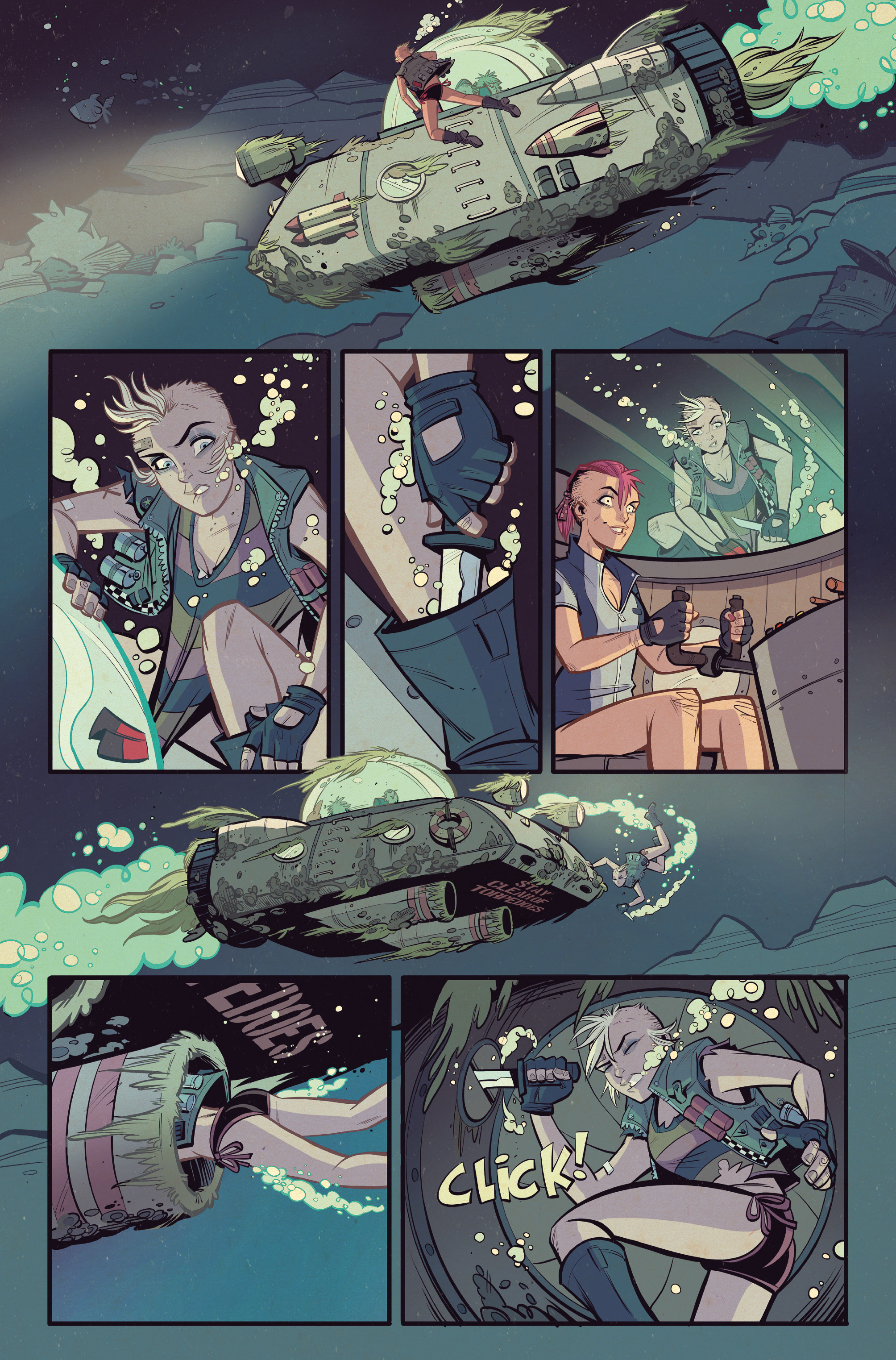 Read online Tank Girl: Two Girls, One Tank comic -  Issue #4 - 4