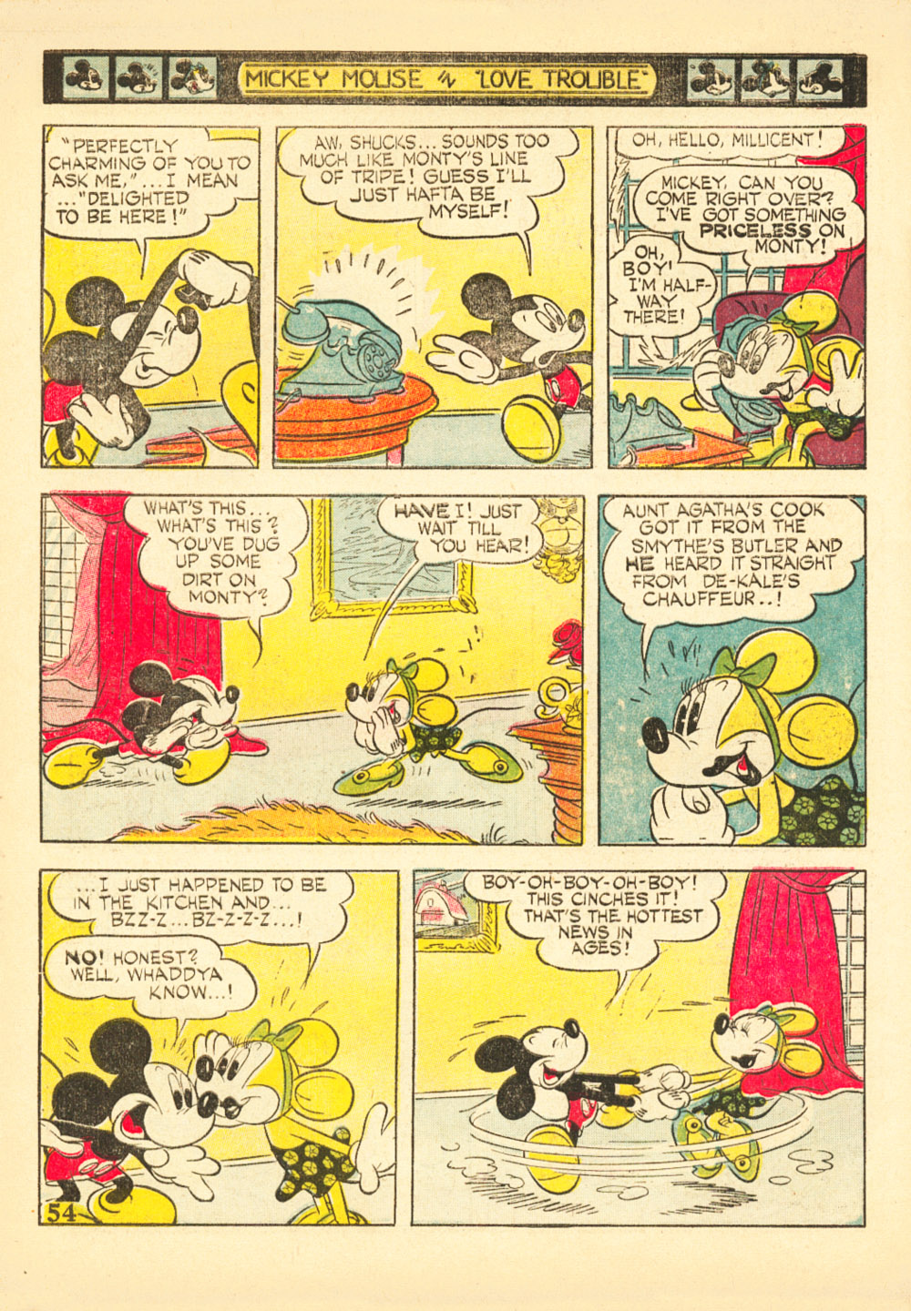 Read online Walt Disney's Comics and Stories comic -  Issue #38 - 56