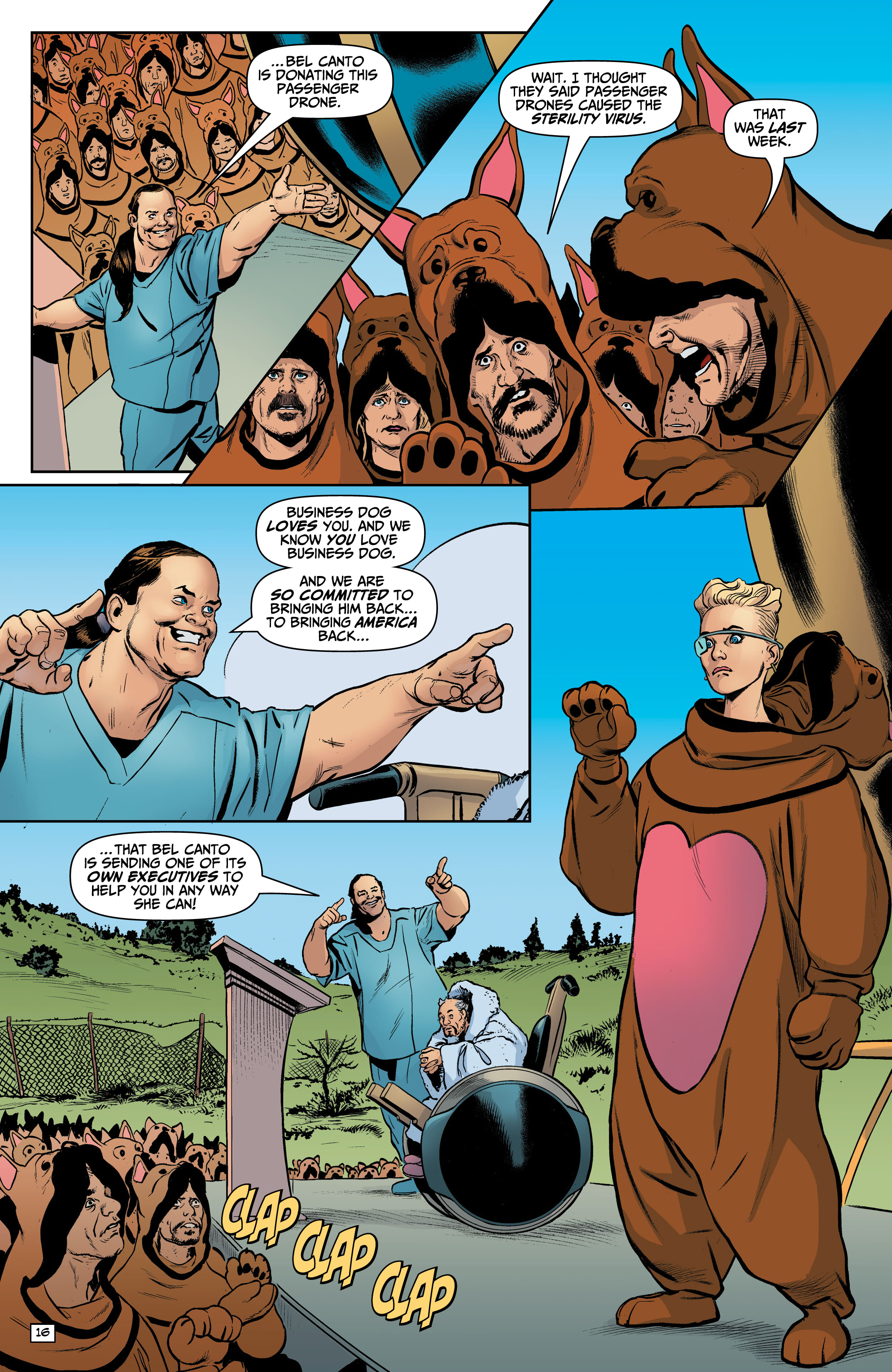 Read online Billionaire Island: Cult of Dogs comic -  Issue #4 - 18