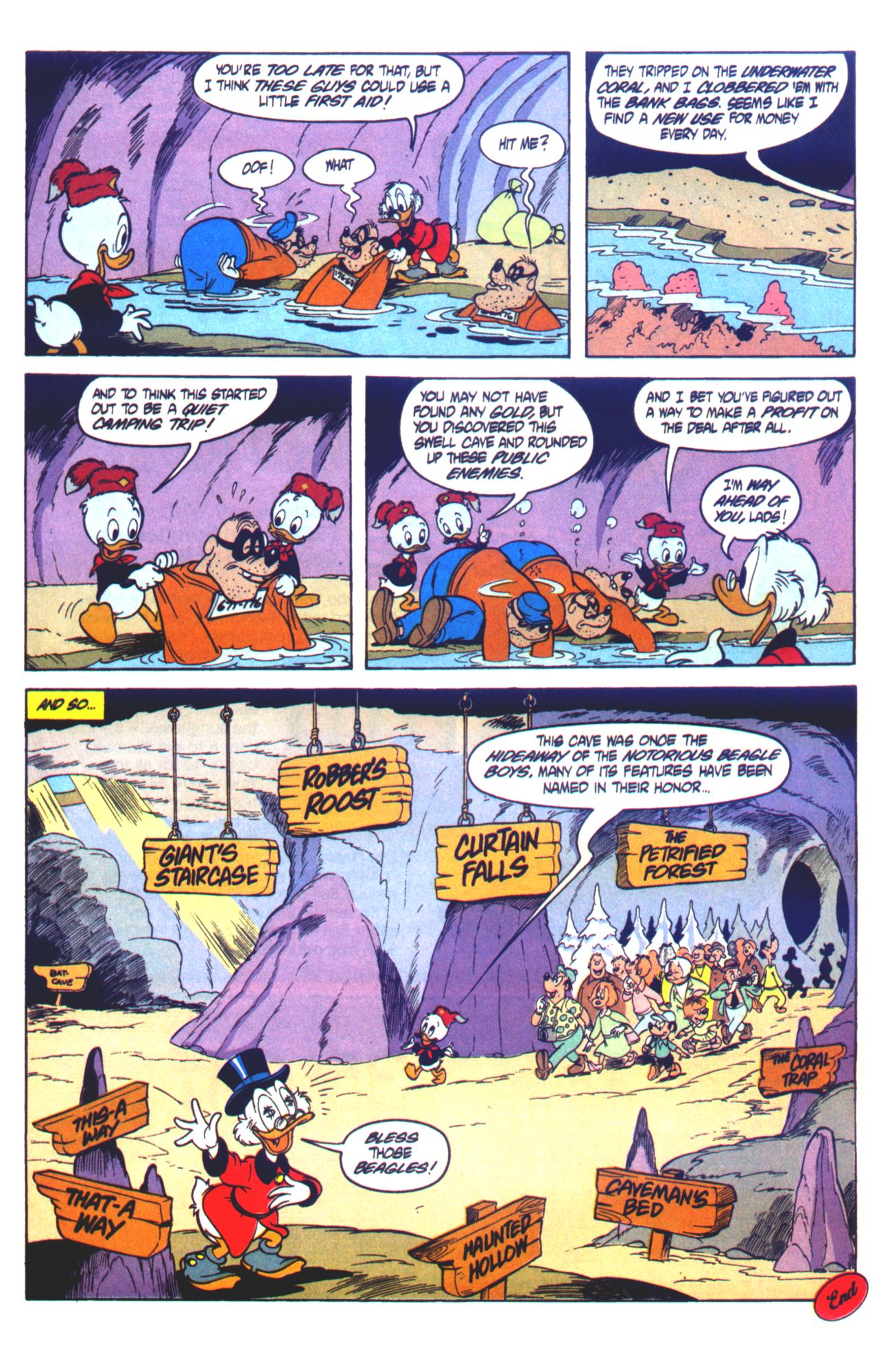 Read online Walt Disney's Junior Woodchucks Limited Series comic -  Issue #4 - 16