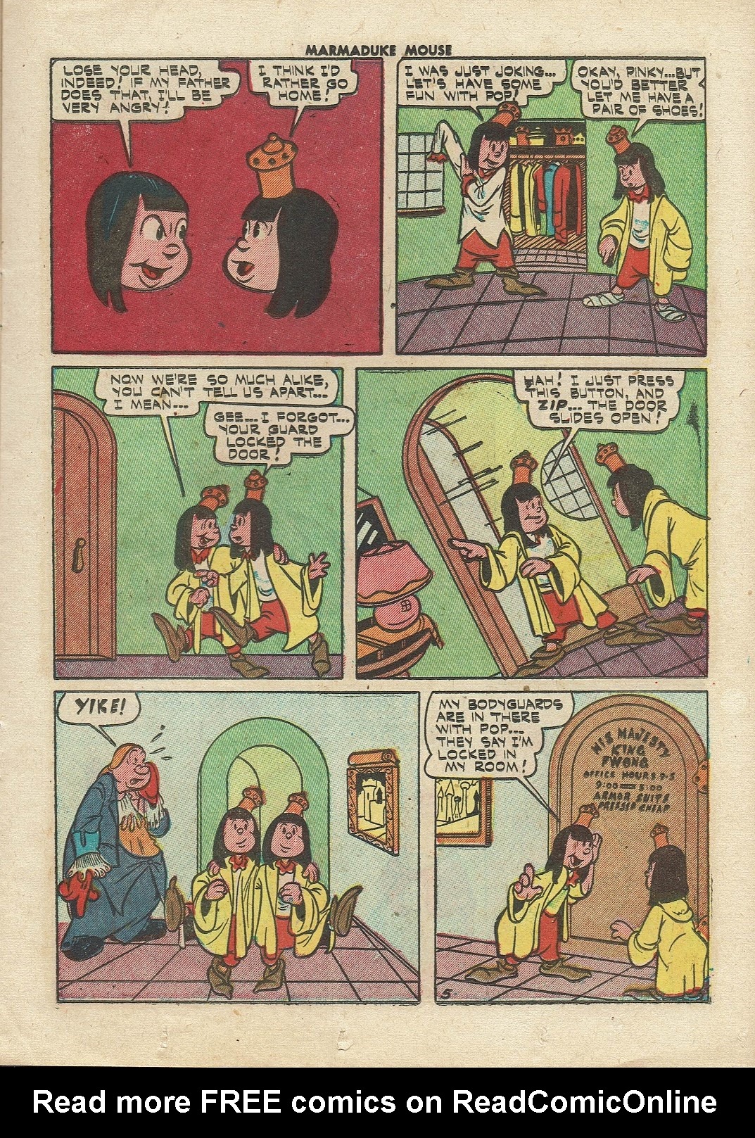 Read online Marmaduke Mouse comic -  Issue #29 - 15
