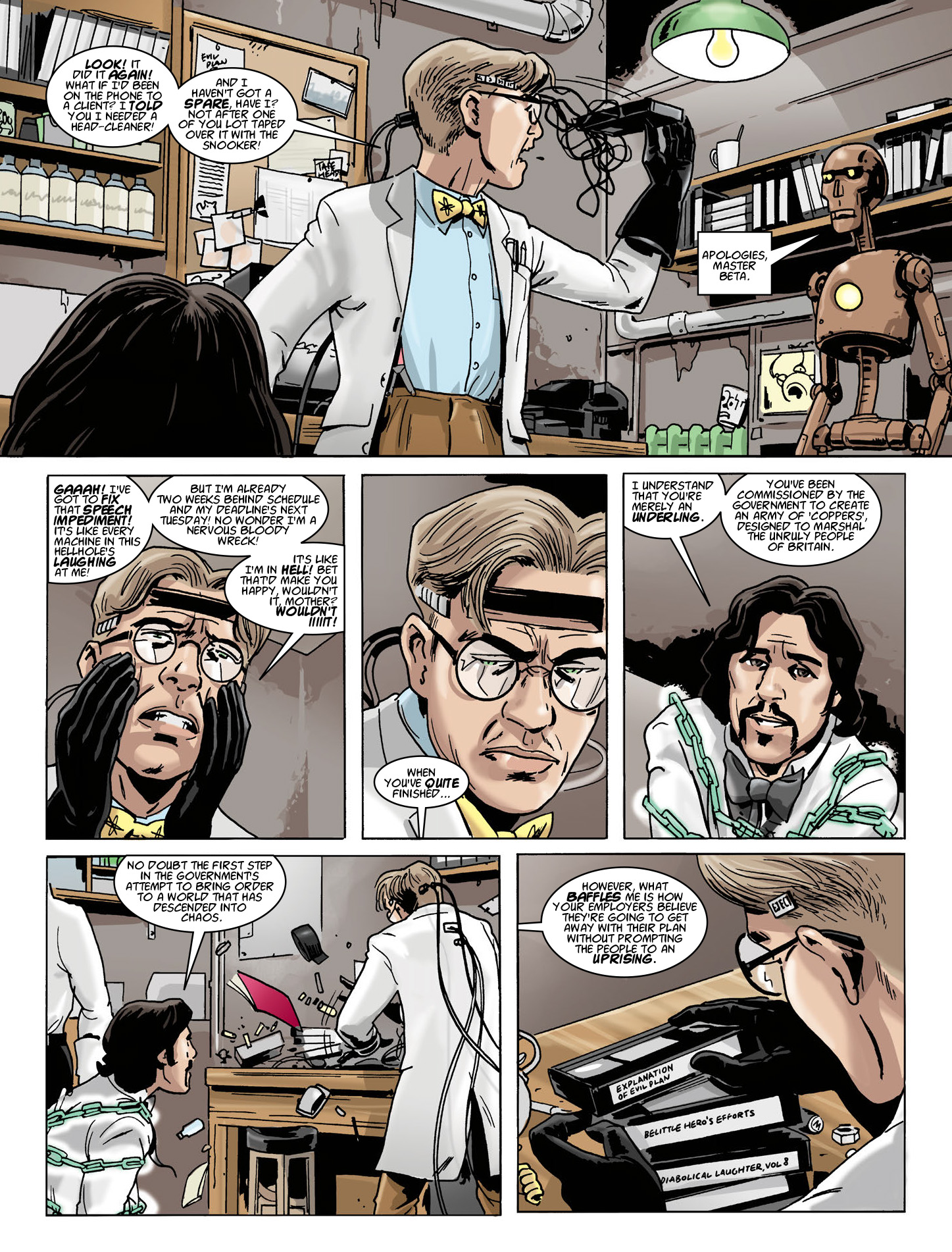 Read online Dandridge: Return of the Chap comic -  Issue # TPB - 95