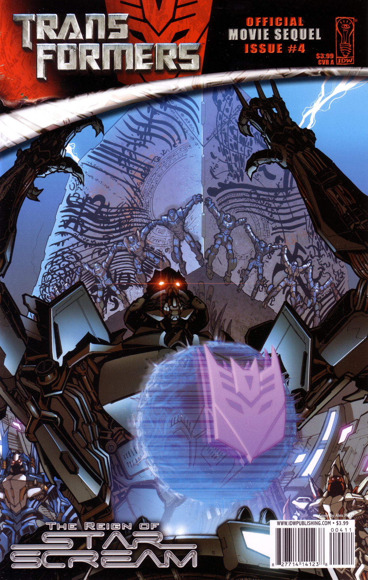 Read online Transformers: The Reign of Starscream comic -  Issue #4 - 1