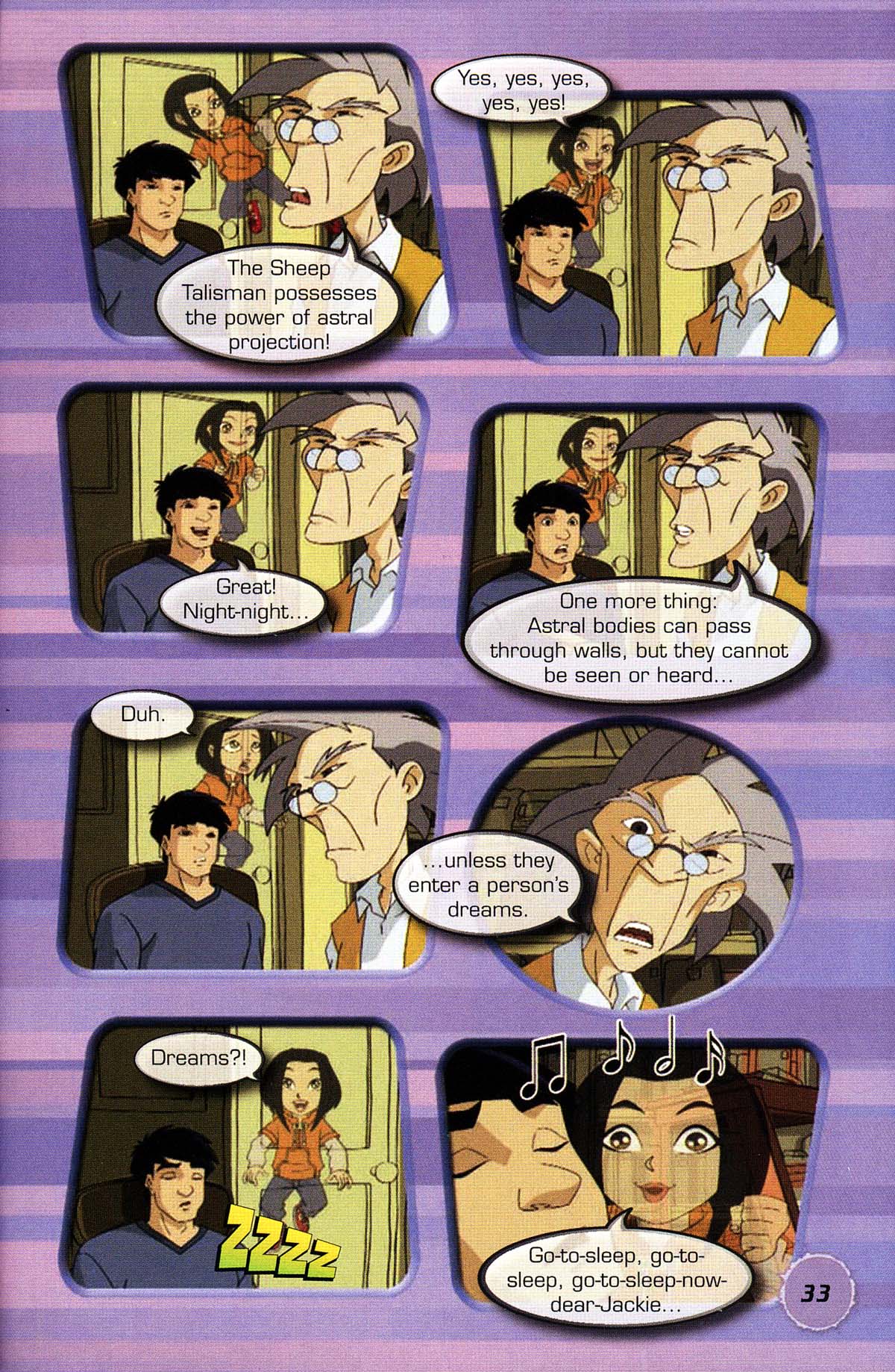 Read online Jackie Chan Adventures comic -  Issue # TPB 3 - 34