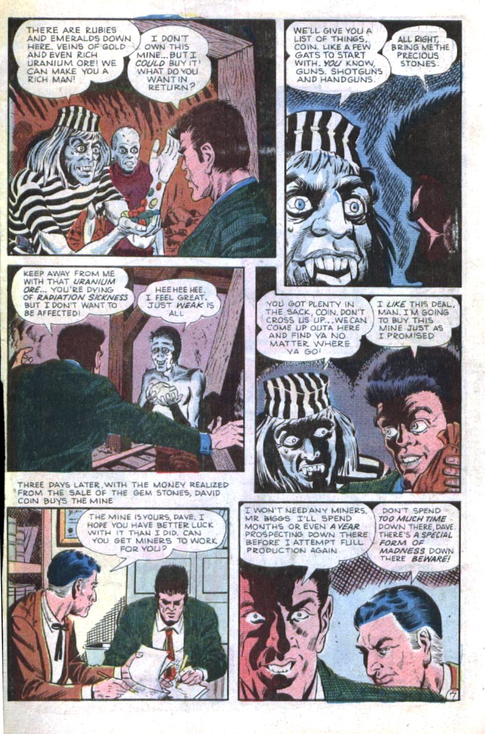 Read online Strange Suspense Stories (1967) comic -  Issue #7 - 31