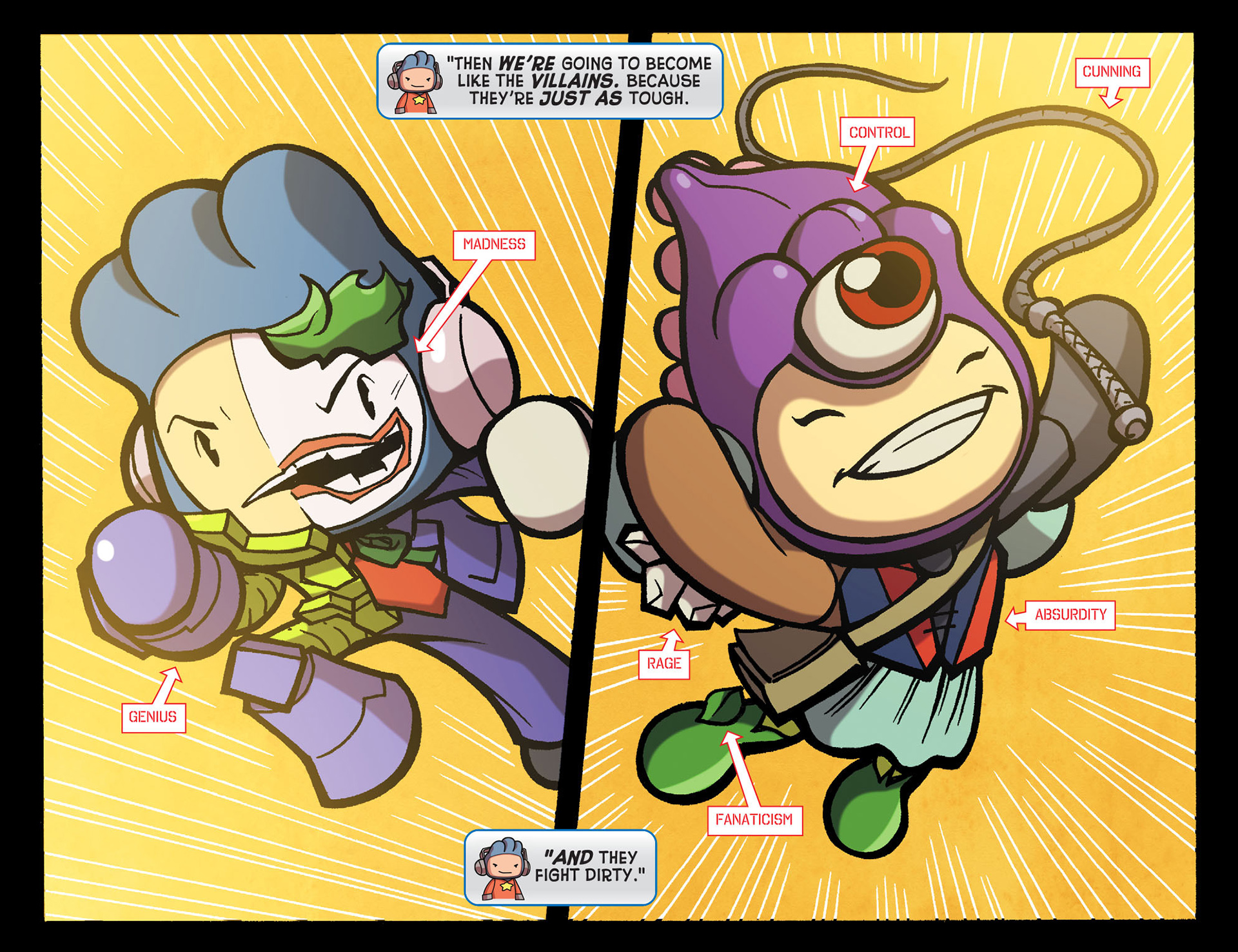 Read online Scribblenauts Unmasked: A Crisis of Imagination comic -  Issue #18 - 9