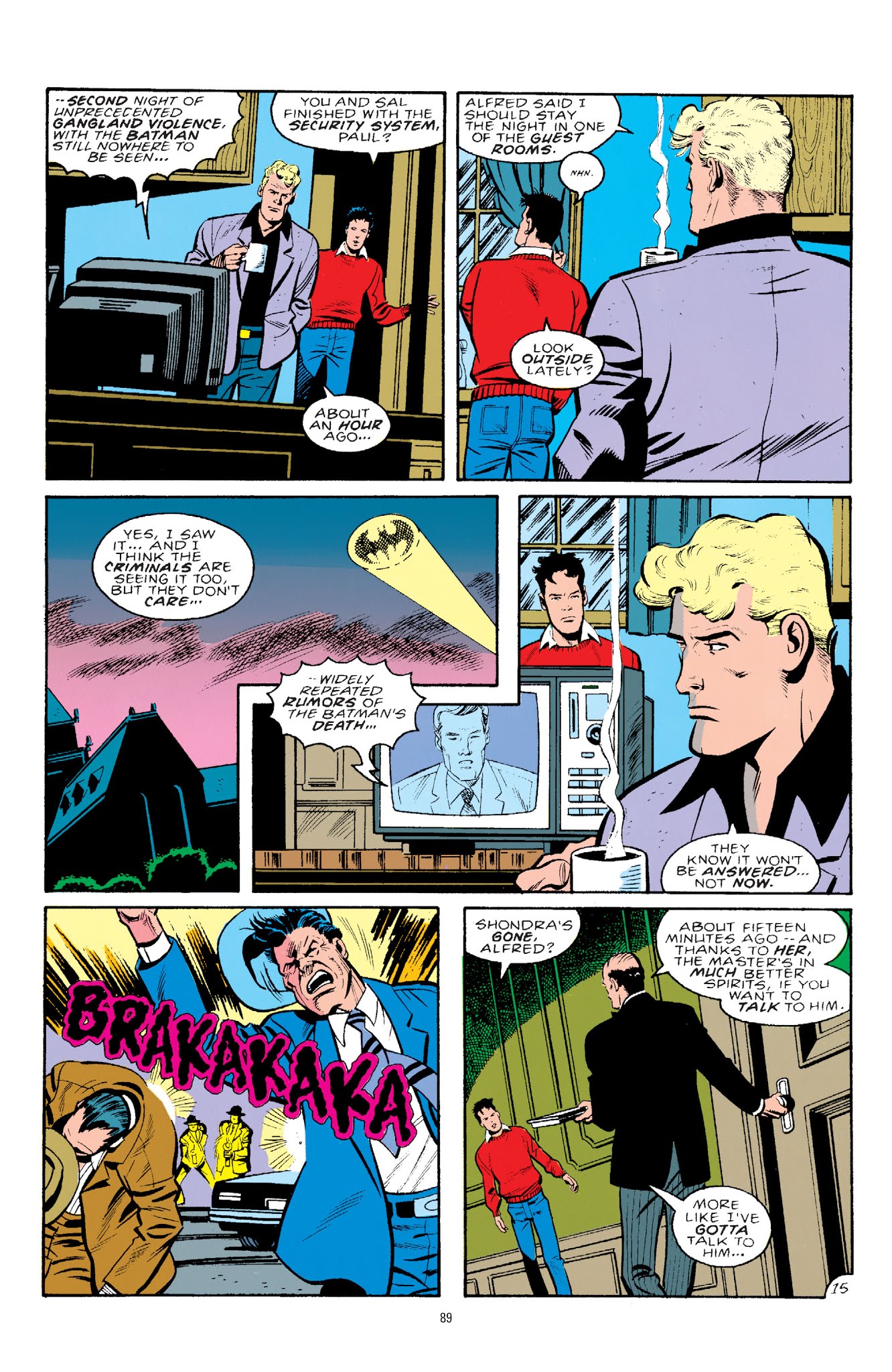 Read online Batman: Knightfall: 25th Anniversary Edition comic -  Issue # TPB 2 (Part 1) - 89
