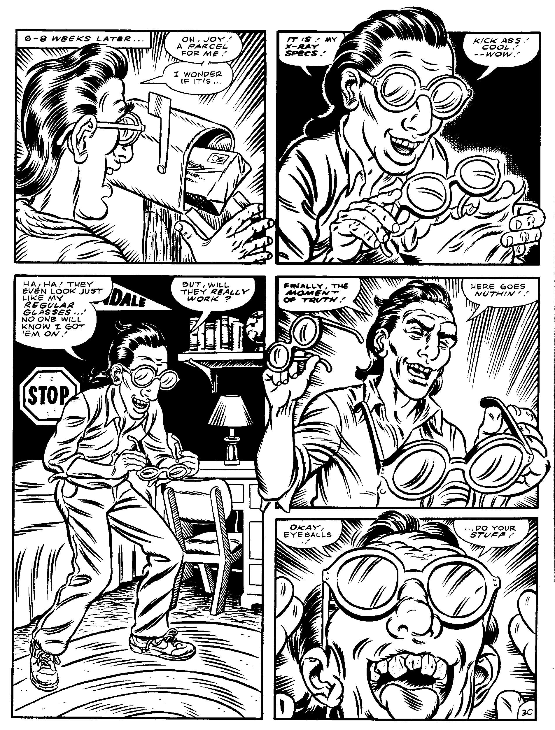 Read online Don Simpson's Bizarre Heroes comic -  Issue #1 - 32