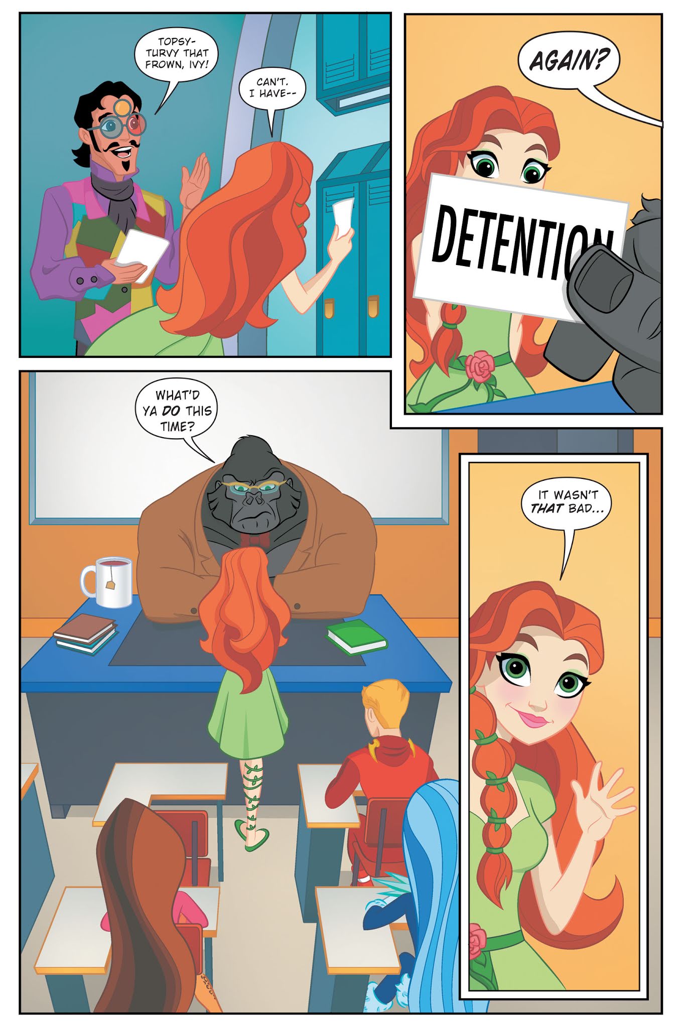 Read online DC Super Hero Girls: Finals Crisis comic -  Issue # TPB - 31